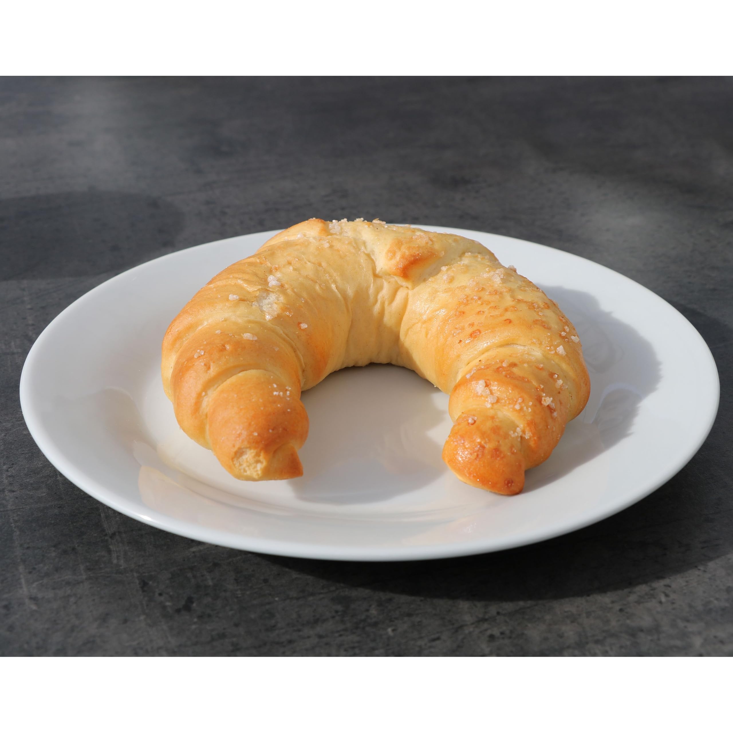 MamboCat Tommy - Set di 6 piatti da torta, in porcellana bianca, per 6 persone, piccoli piatti per insalata, dolci, dessert & Co. I piatti eleganti per colazione, pranzo, caffè e pane da sera