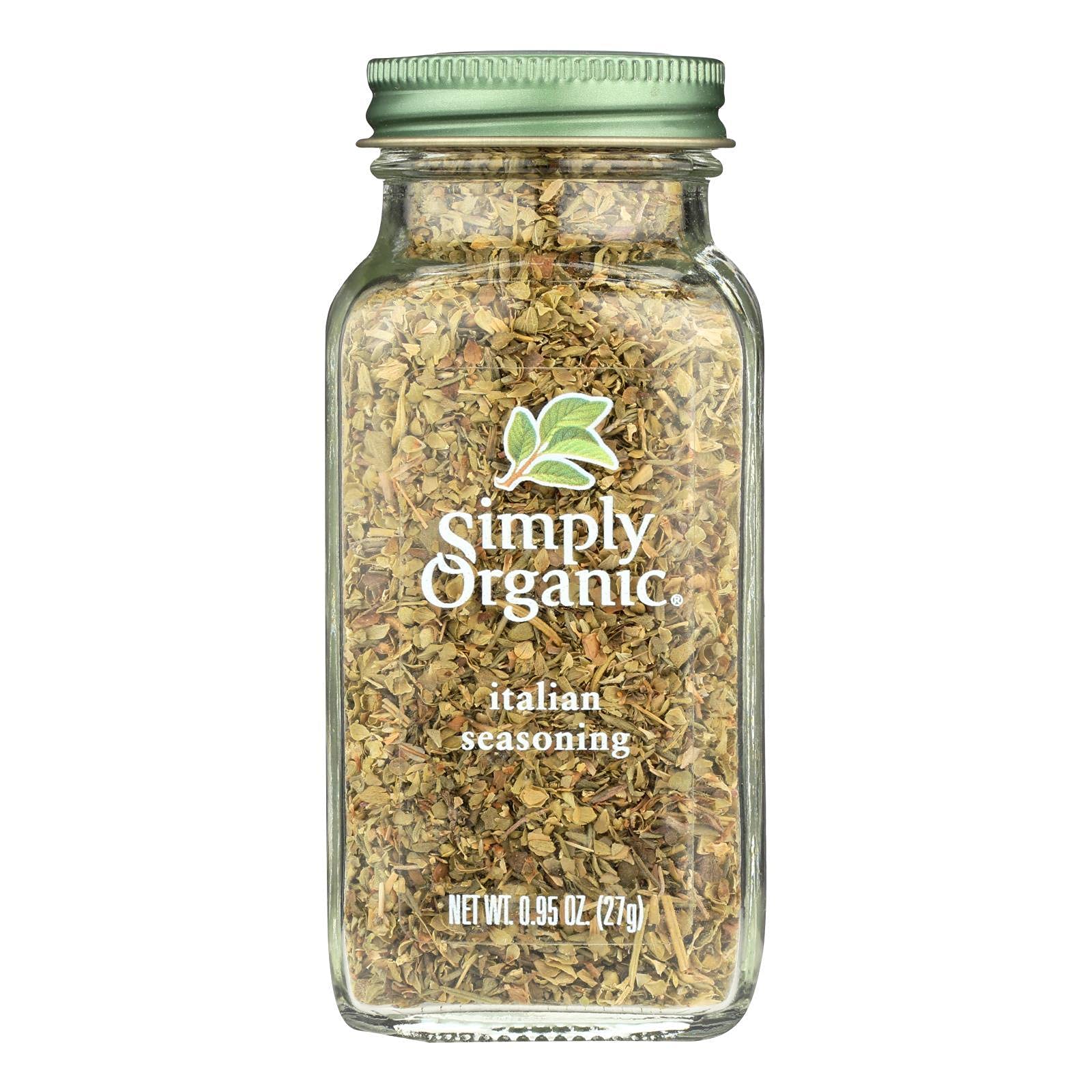 Simply OrganicItalian Seasoning - Organic - .95 oz - 95%+ Organic -