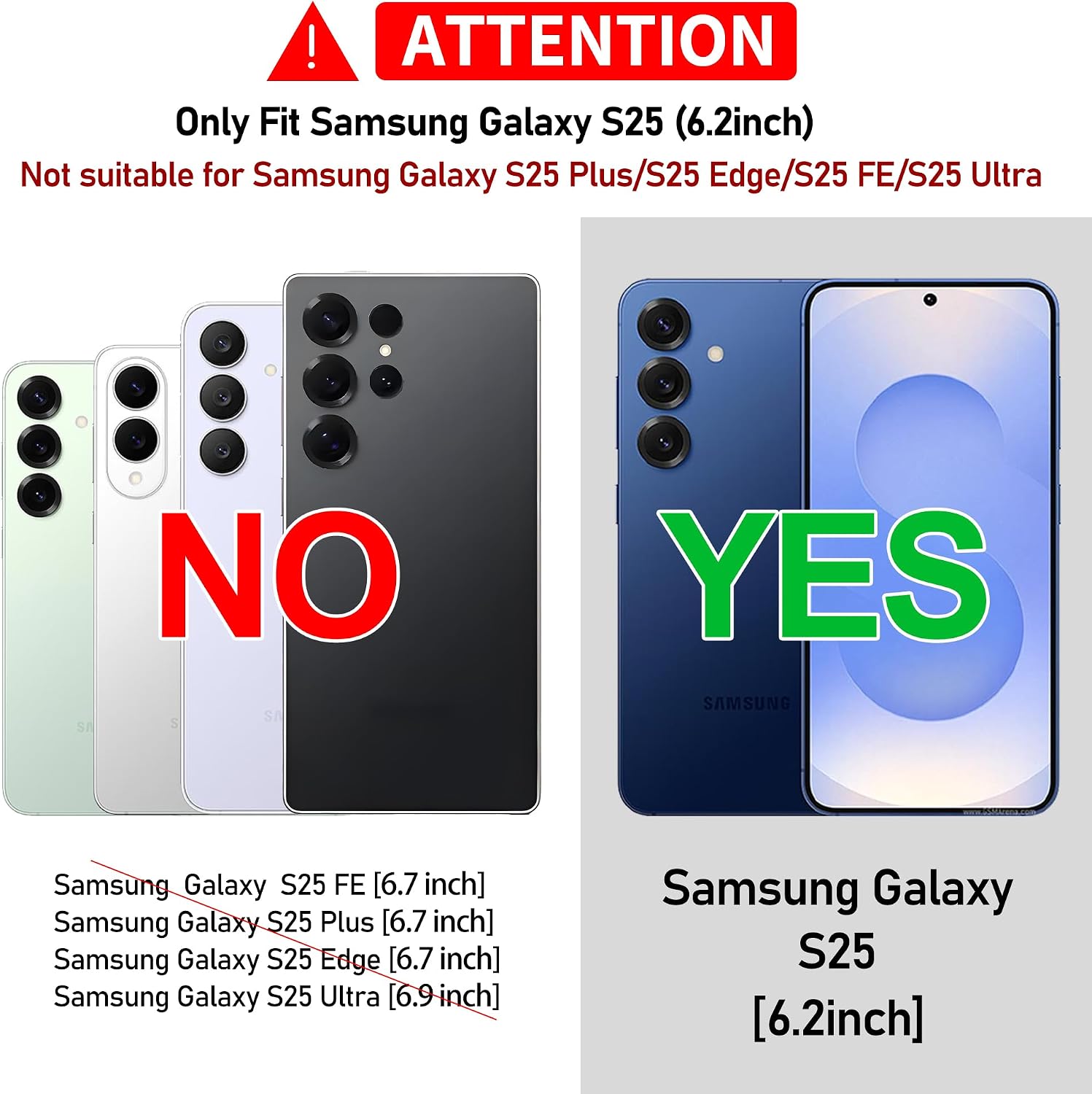 Gritup for Samsung Galaxy S25 Case [Compatible with MagSafe Accessories]:2 Pcs HD Screen Protectors,Built-in Kickstand,Dual Layer Shockproof,Camera Guard,Velvet Touch,S25-Black
