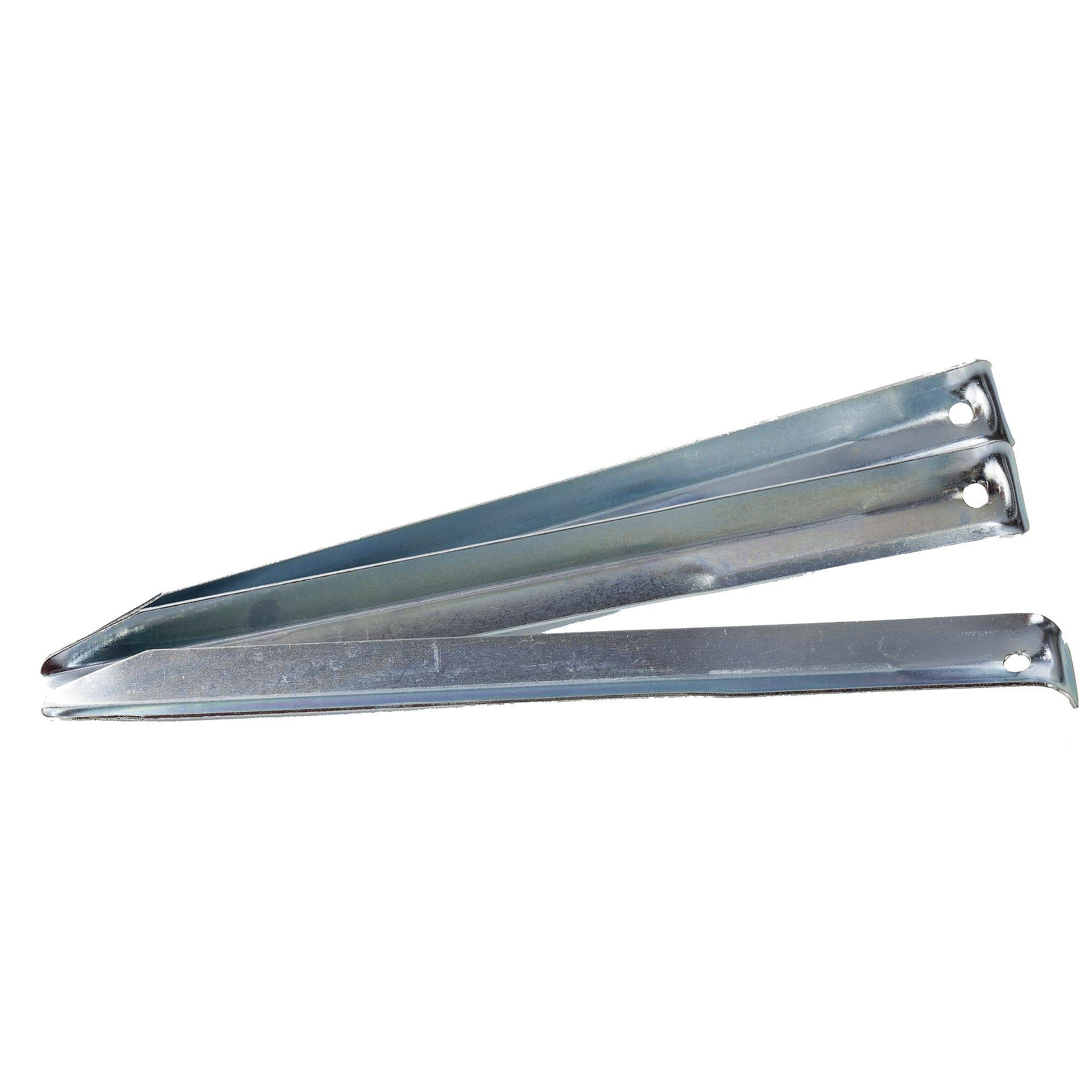 Regatta Great Outdoors Steel V Tent Pegs (Pack Of 5) (One Size) (Silver)