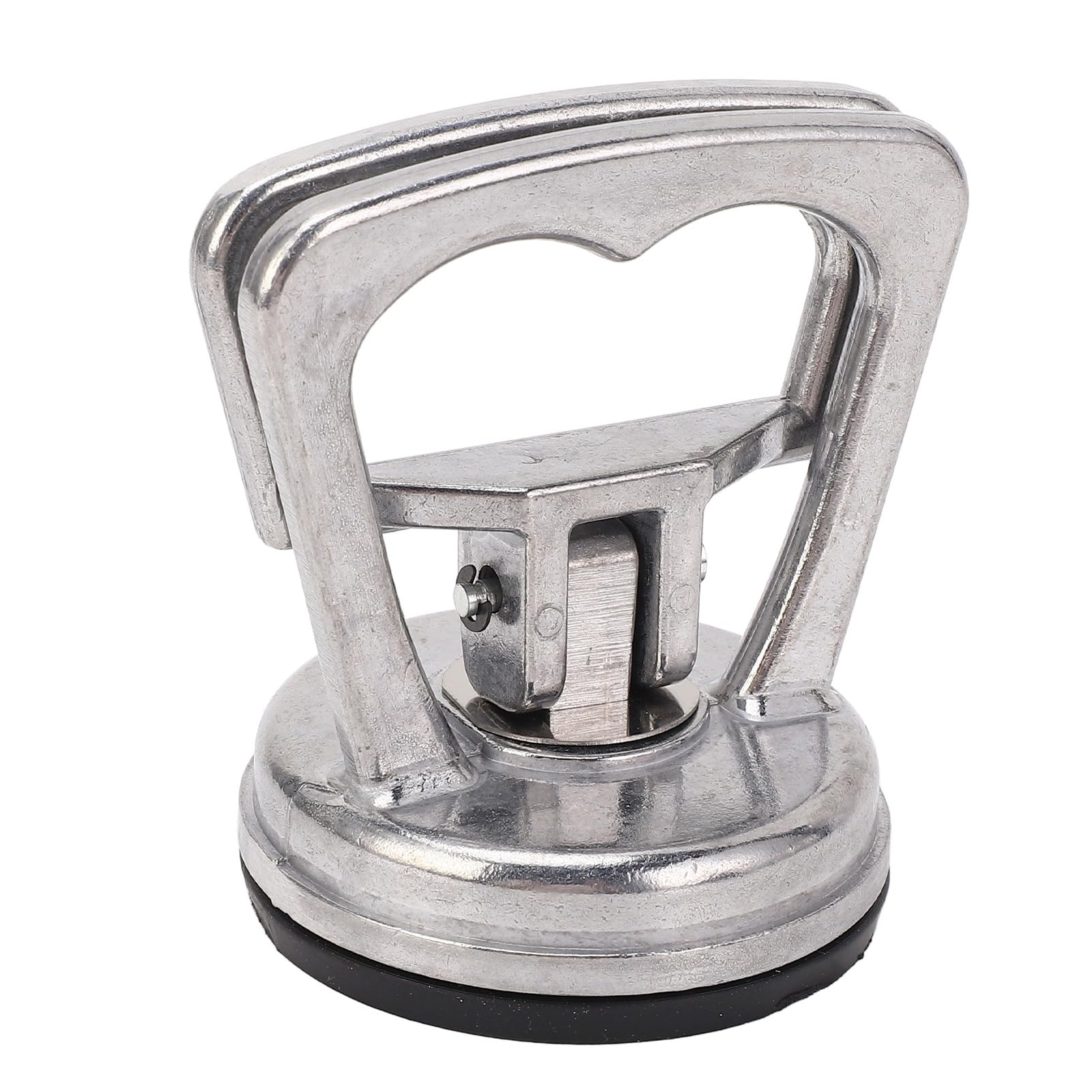 Respicefinem Screen 8×8×7 Suction Cup Heavy Duty Aluminum Alloy Rubber Screen Suction Cup Floor Tile Sucker Lifter Car Bent Puller