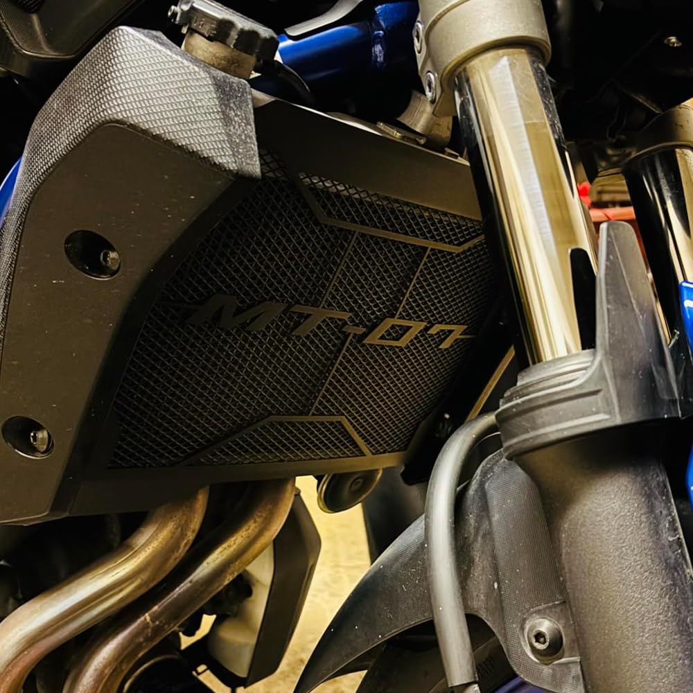 Passend Für MT07 MT-07 FZ07 FZ-07 2019 2020 2021 2022 2023 2024 Motorrad Zubehör Radiator Grille Schutz MT 07 FZ 07 Wassertank Abdeckung Schutz