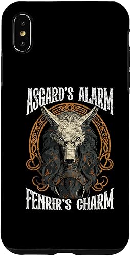 Vista 16 de iPhone SE (2020) / 7 / 8 Fenrir Wolf Viking Scandinavian Pride Norsemen Odins Wolf Case