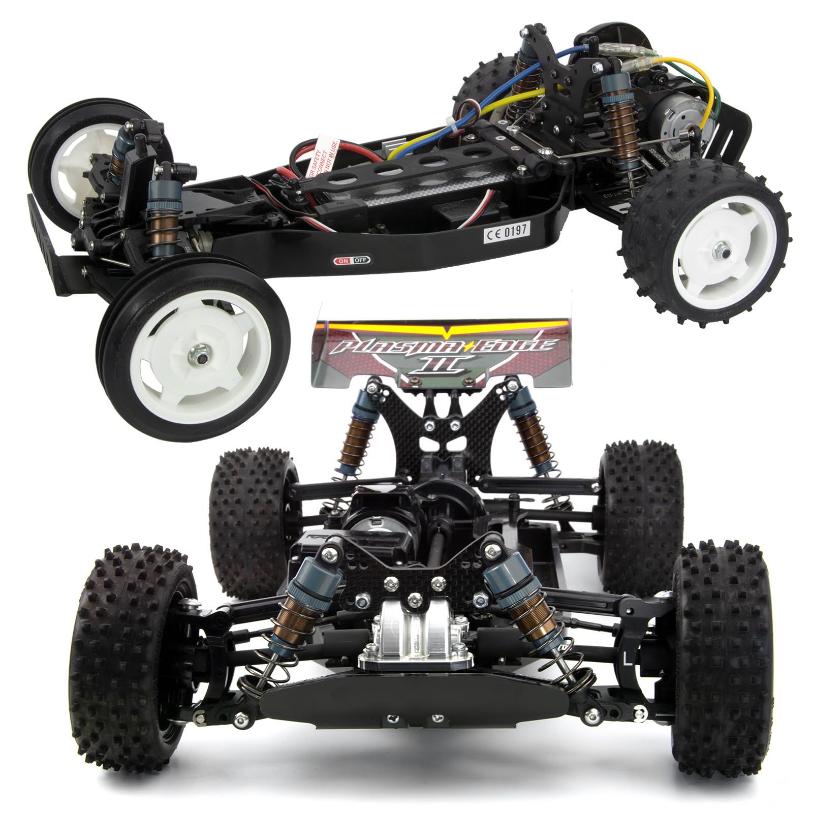 TOOMOD 1/10 70MM 95MM RC Oil filled Shock Absorbers kit for Tamiya TT-02B DT-02 DT-03 1/10 Buggy Car Upgrades Parts (Grey)