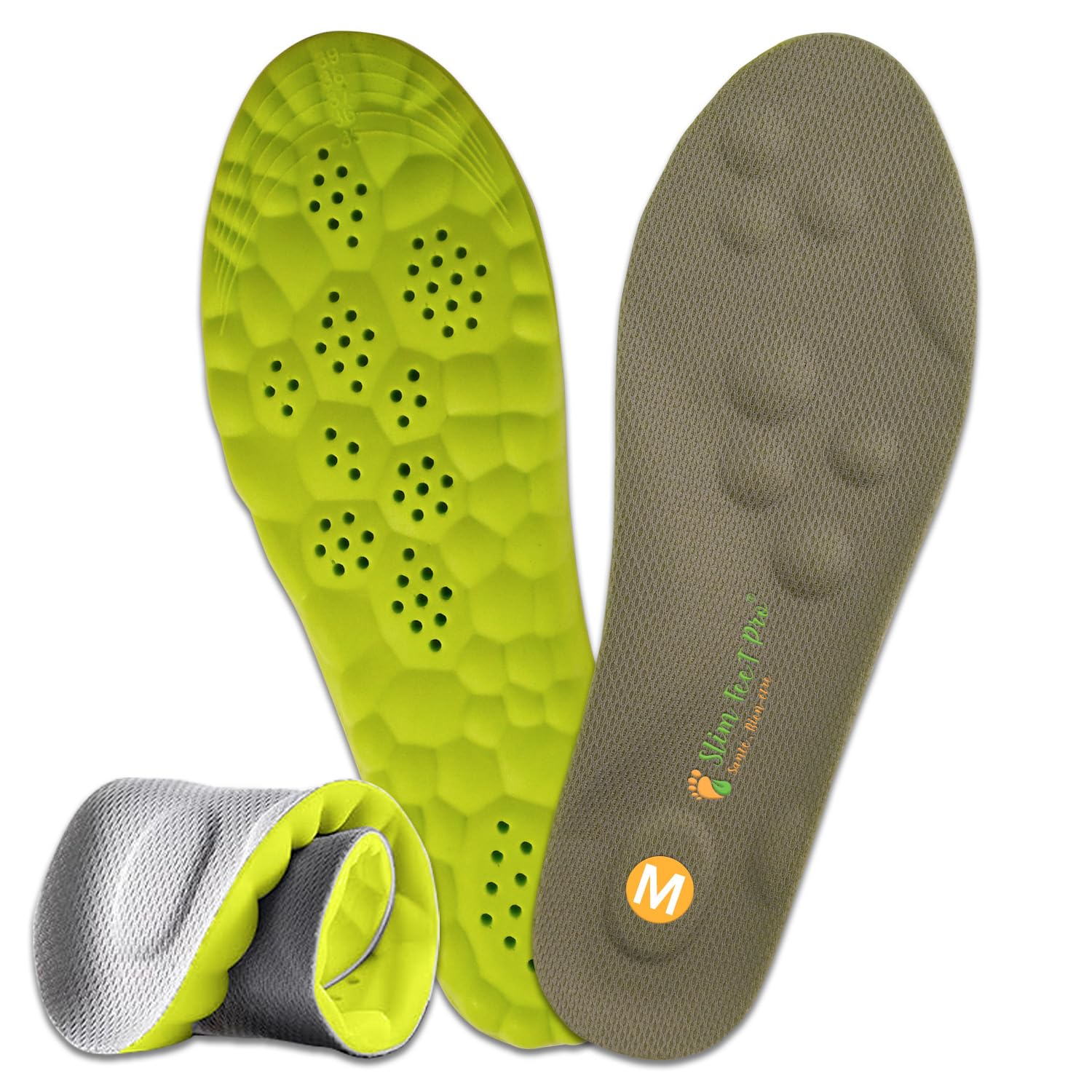 Slim Feet PRO Plantilla Nube Confort Ortopédica XXL 43-44 – Amortiguadora y Transpirable | Antideslizante | Alivio para Pies, Rodillas y Espalda – Hombre & Mujer — view 9