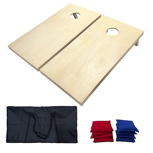 SXTL Solid Wood Premium Cornhole Set