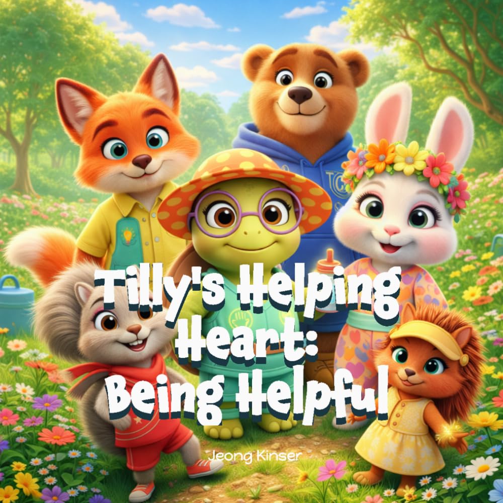Tilly's Helping Heart: Being Helpful: Shimmer Meadow Friends Story about Being Helpful (Social Emotional Learning with Shimmer Meadow Friends)