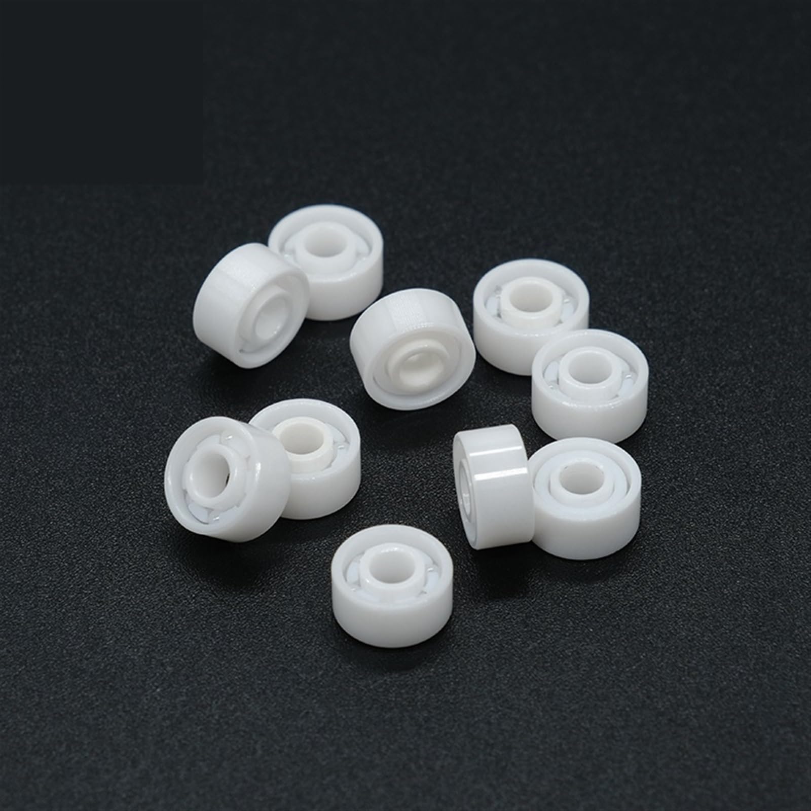 1 pièces roulement en céramique 693 roulement en céramique complet 3X8X4mm ZRO2 roulement en céramique de zircone for moulinet de pêche (Size : MR84 CE 4X8X3)