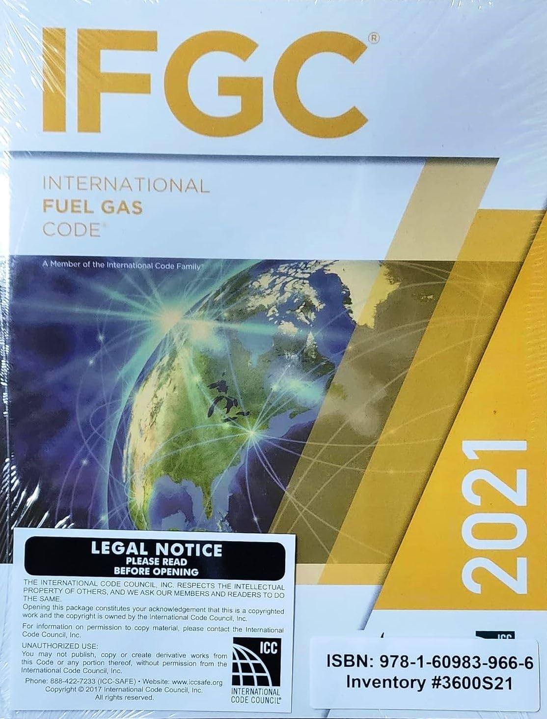 IFGC 2021 International Fuel Gas Code Book