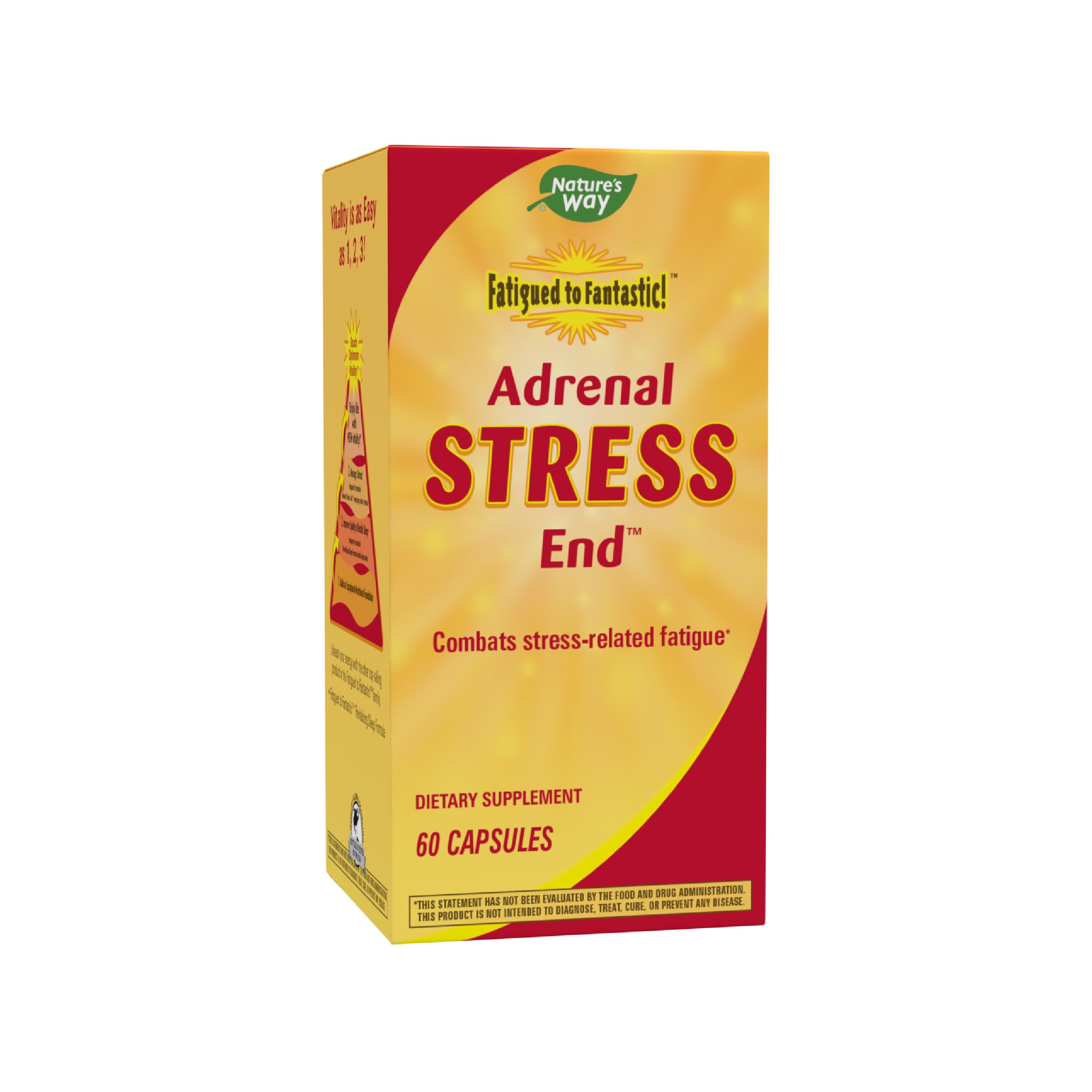 Nature's Way Fatigued to Fantastic! Adrenal Stress End, 60 Count