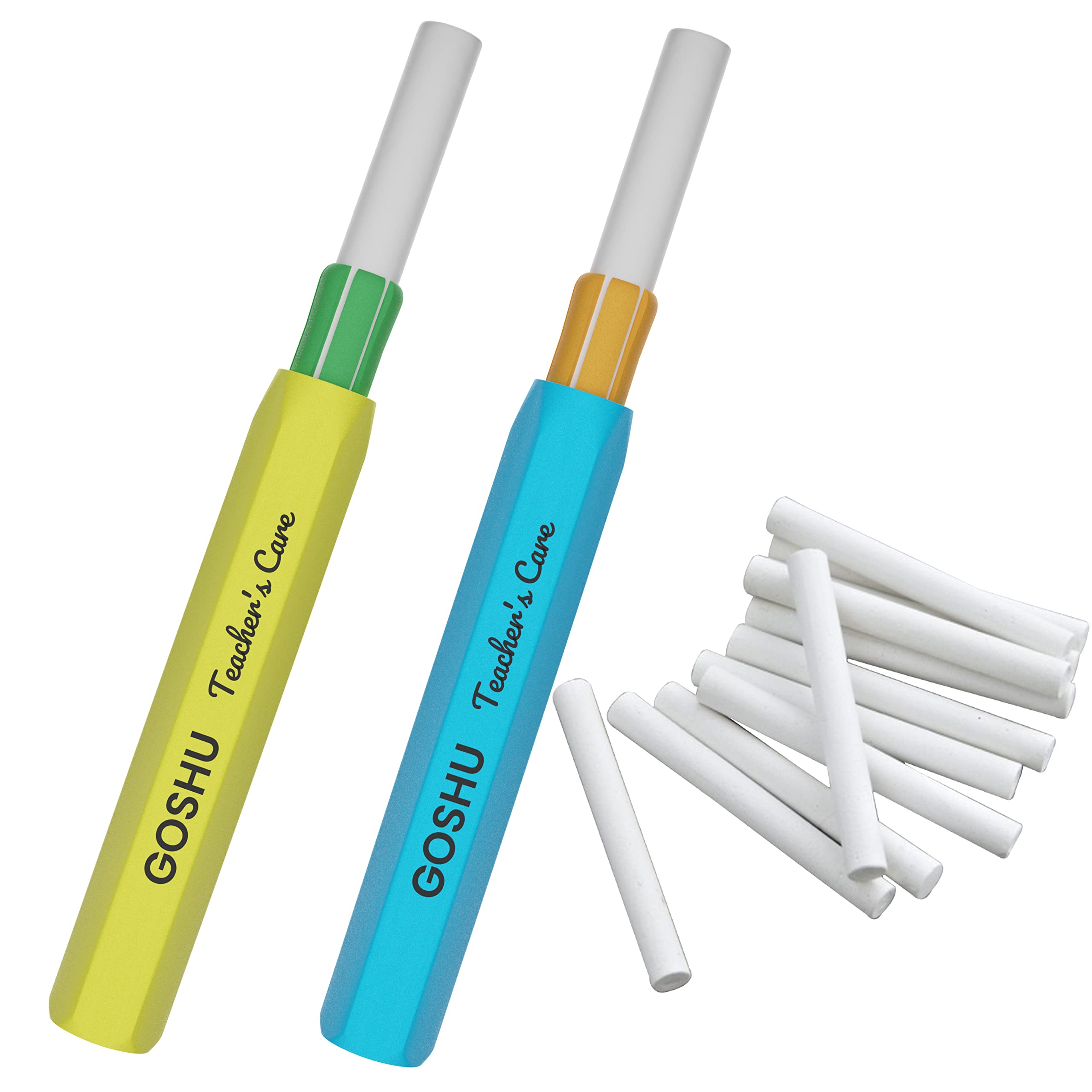 GOSHU Plastic Chalk Holder Colored Adjustable for Home Office