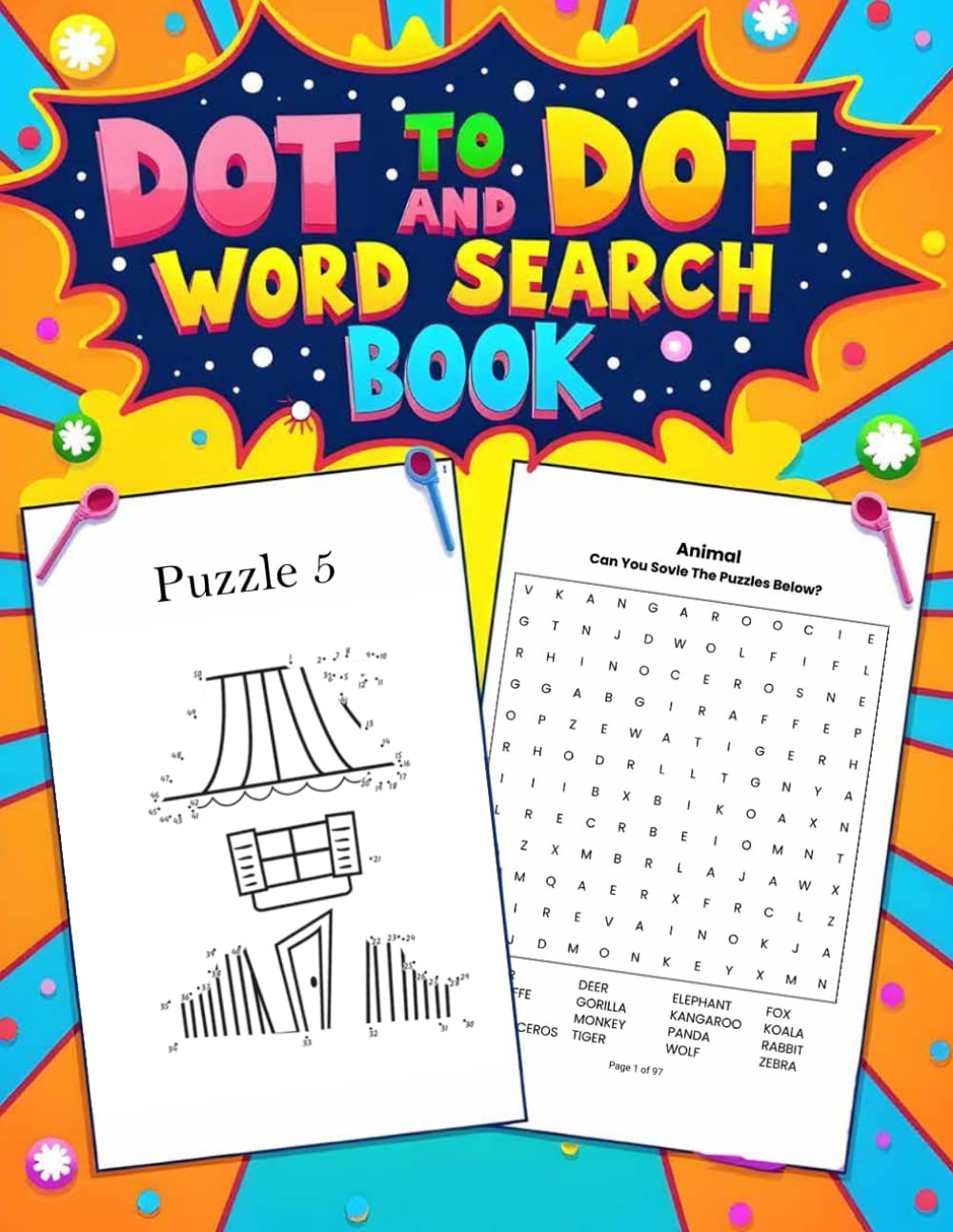 Dot-to-Dot and Word Search Fun for Adults: A Relaxing and Engaging Puzzle Book for Stress Relief and Brain Boost (Mind Games Mastery Collection)