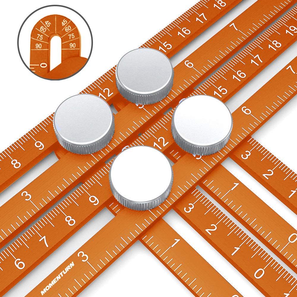Buy Angulizer Multi-Angle Template Ruler | Ultimate Easy Angleizer ...