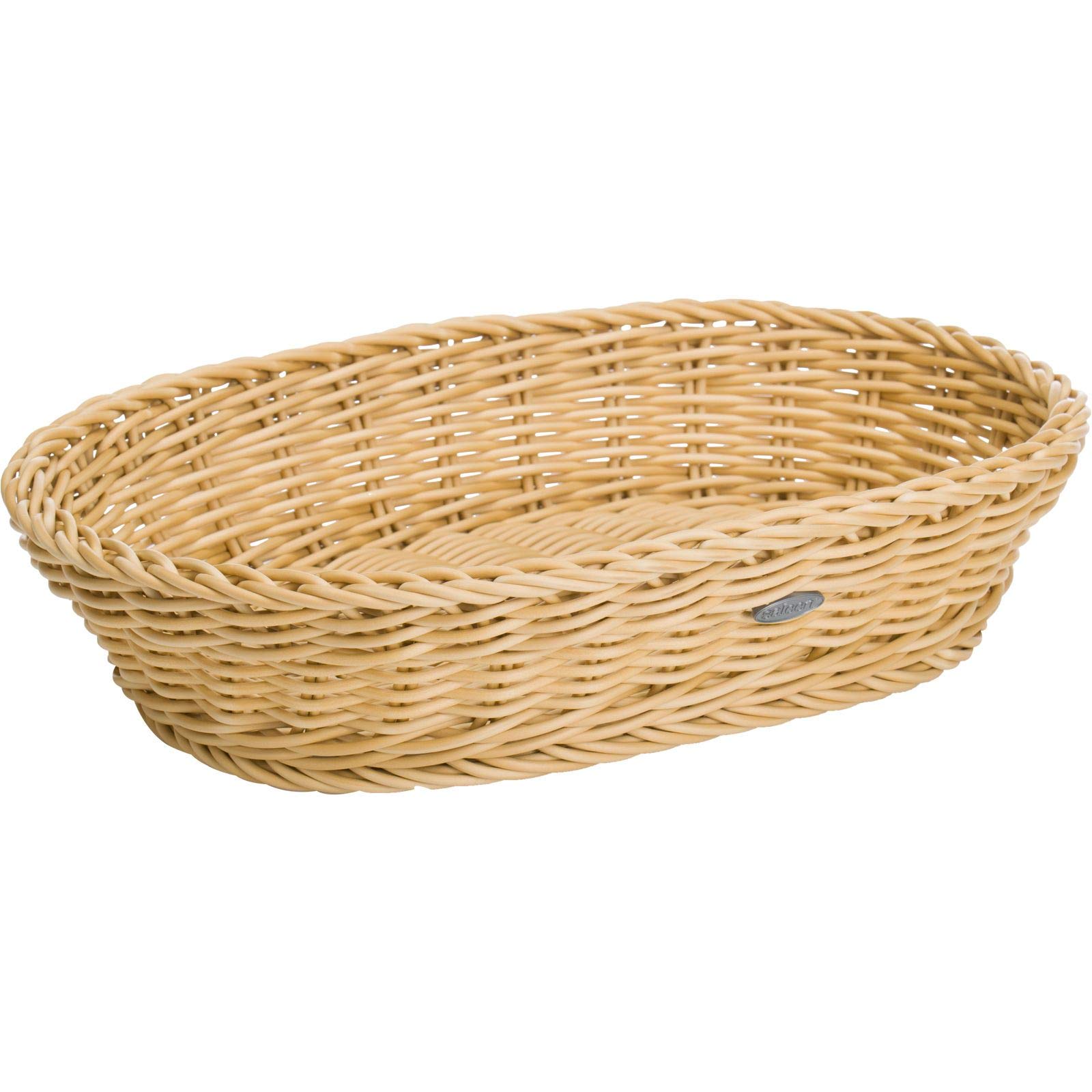 Westmark Cesta Multiuso, Adatta per Hotel e Ristorazione, Ovale, Ca. 32 x 23 x 7 cm, Fibra Sintetica, Saleen Edition, Beige Chiaro, 02010730101