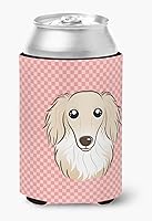 Vista 207 de Caroline's Treasures BB1293LITERK Tablero de ajedrez verde lima Weimaraner Botella de vino Hugger Funda Enfriadora Abrazador Lavable a Máquina