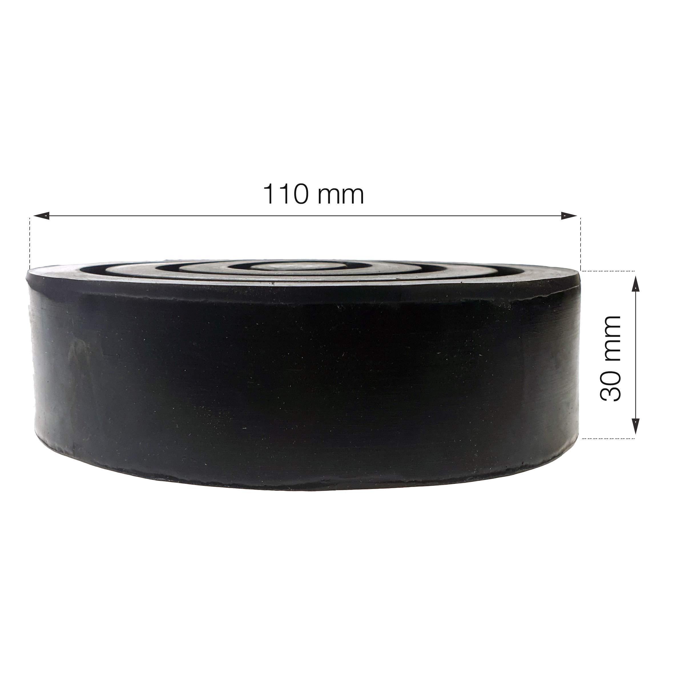 Stix Revestimiento de Goma para hidráulico y gato Universal Protector 110x30mm