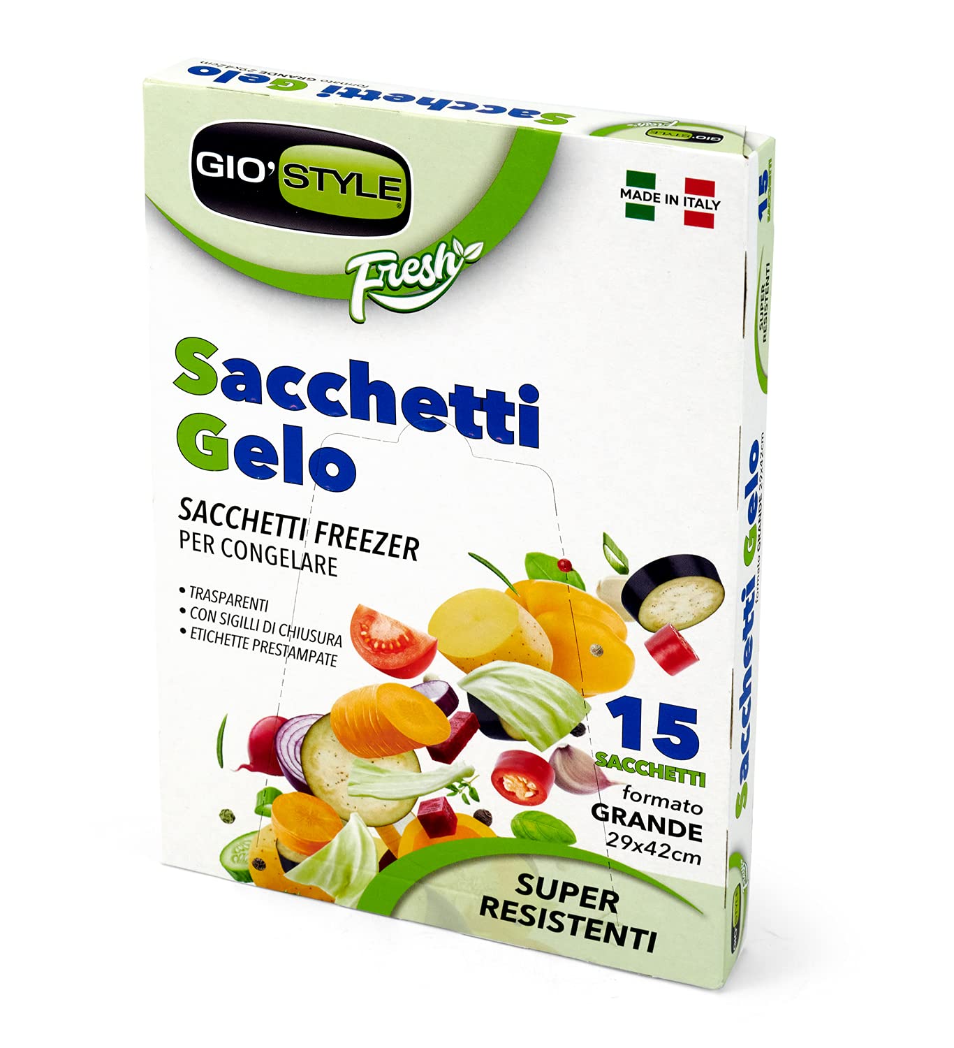 Giostyle Sacchetti Gelo 29x42 15 pezzi