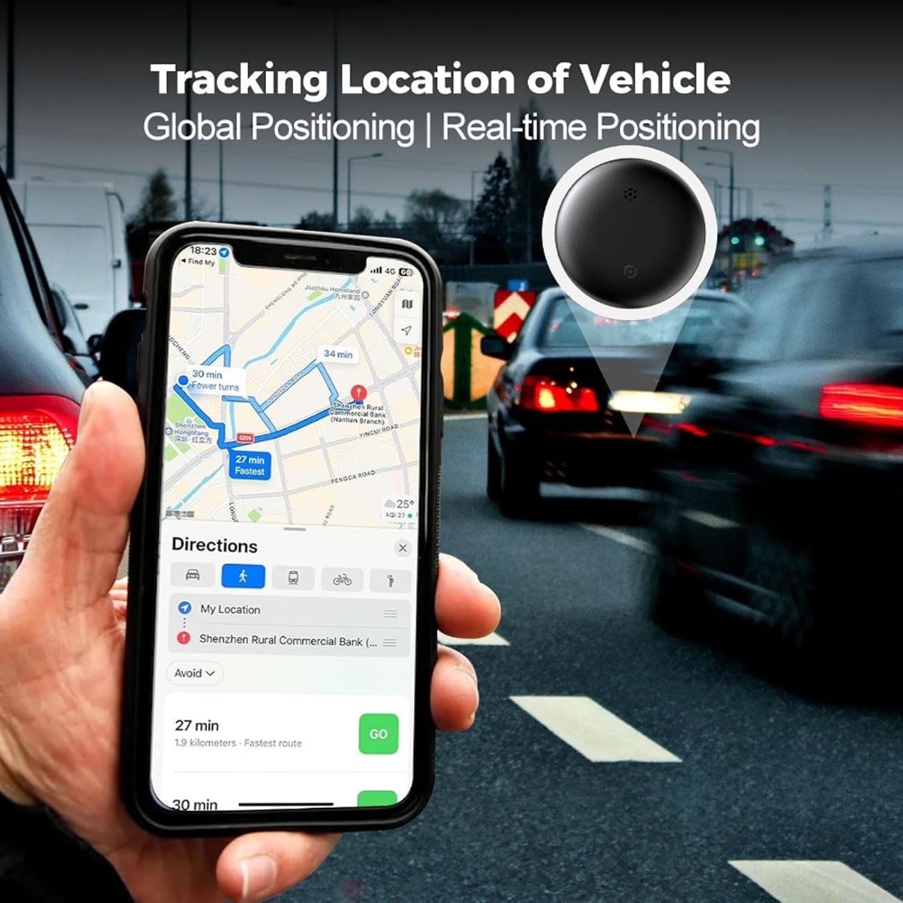 GPS Tracker for iOS/Dual-System