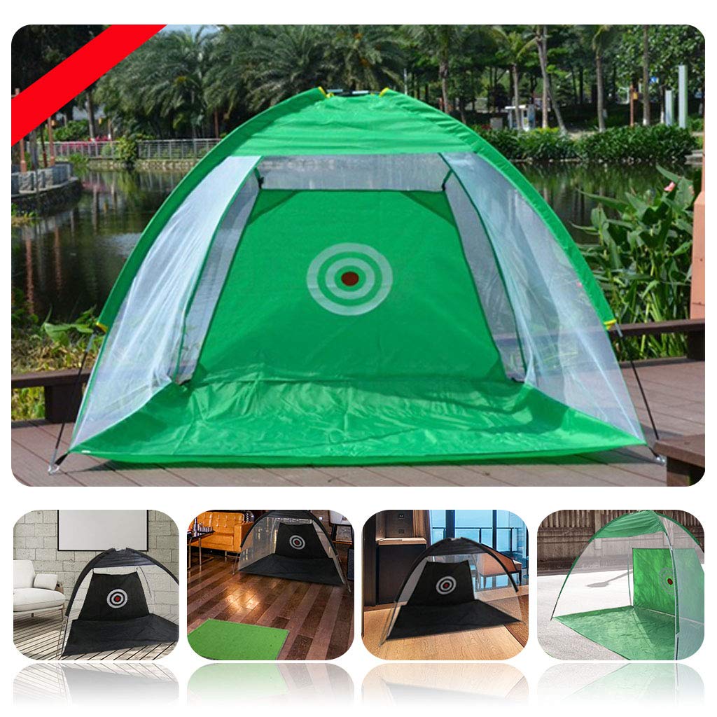 Filet de golf WUTONG en tissu Oxford avec sélecteur de balles pour entraînement à la maison