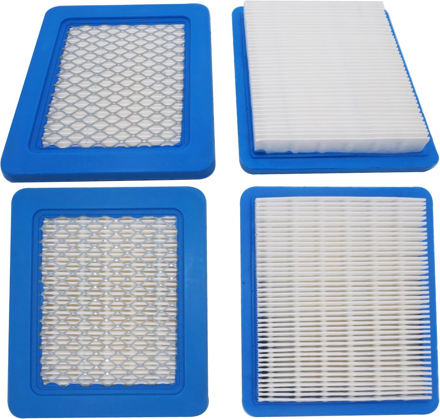 Filtre à Air 491588S pour Briggs Stratton 491588S, Toro 20332, Troy-Bilt TB110, Craftsman 33644, Honda 17211-Zl8-023, 15 pièces, 5,2 x 4,5 x 0,8 pouces