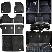 Vista 17 de Alfombrilla de carga con protección de respaldo para Tesla Model Y Juniper 5 asientos 2025 2026, forro de carga con protección para todo