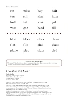 Basic Phonics Readers - Abeka 5 Year Old Kindergarten Phonics Reading Program Student Reading Book