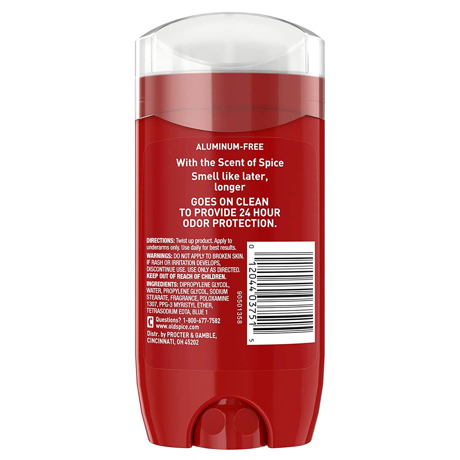 Amazon.com : Old Spice Red Collection After Hours Scent Deodorant