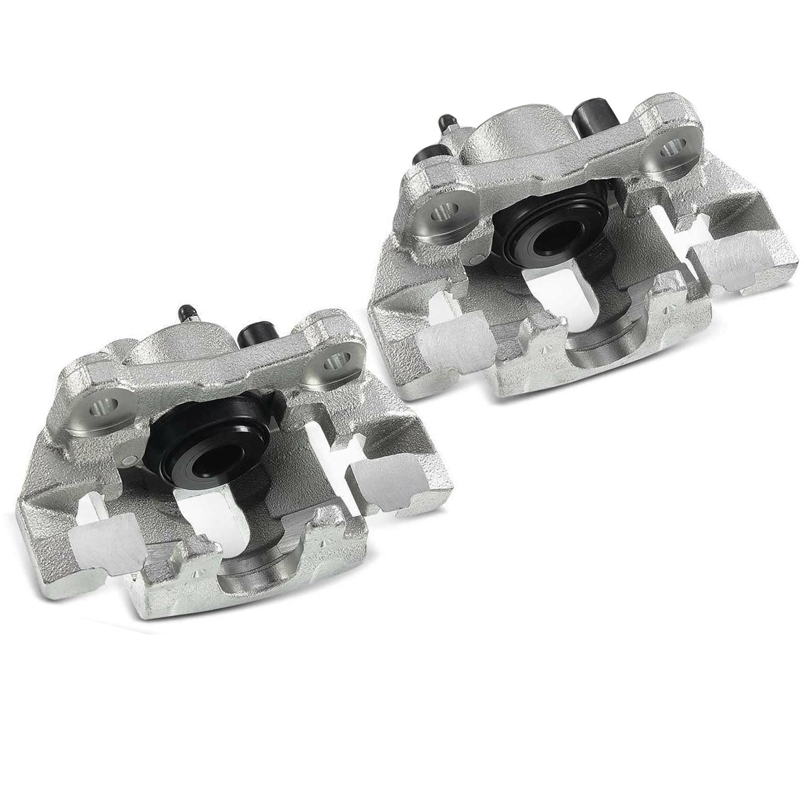YHTAUTO Rear Side Disc Brake Calipers with Bracket Replacement for Jeep Grand Cherokee WJ Series 1999 2000 2001 2002 2003 2004, L6 4.0L, V8 4.7L, Rear Driver and Passenger Caliper Assembly Set of 2