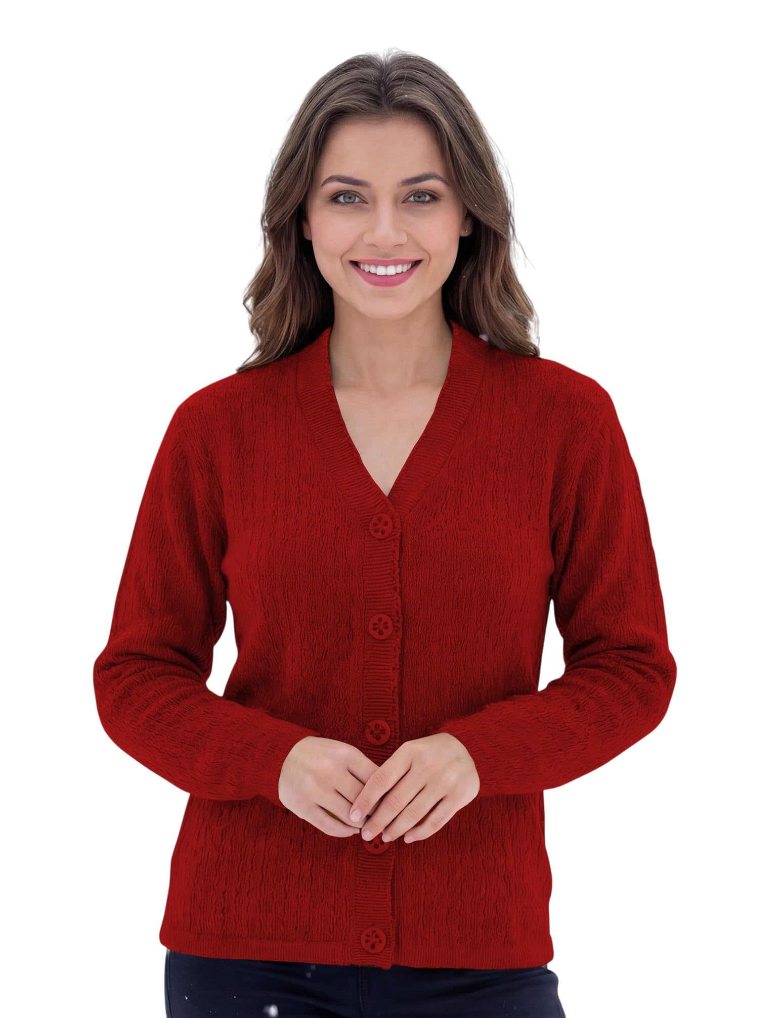 feel track Women's Winterwear Woolen Sweaters (Pack of 1)-picture-12