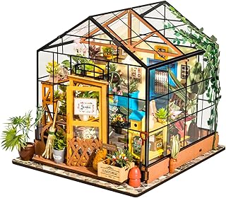 Rowood Miniature Greenhouse Dollhouse Kit