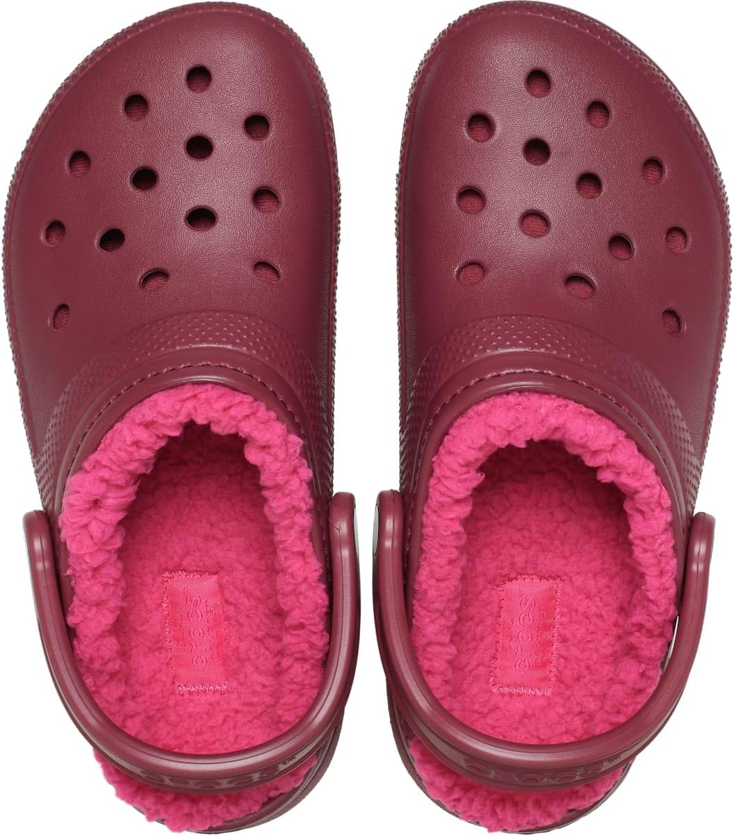 Crocs Unisex Classic Lined Clogs, beetroot, 8.5