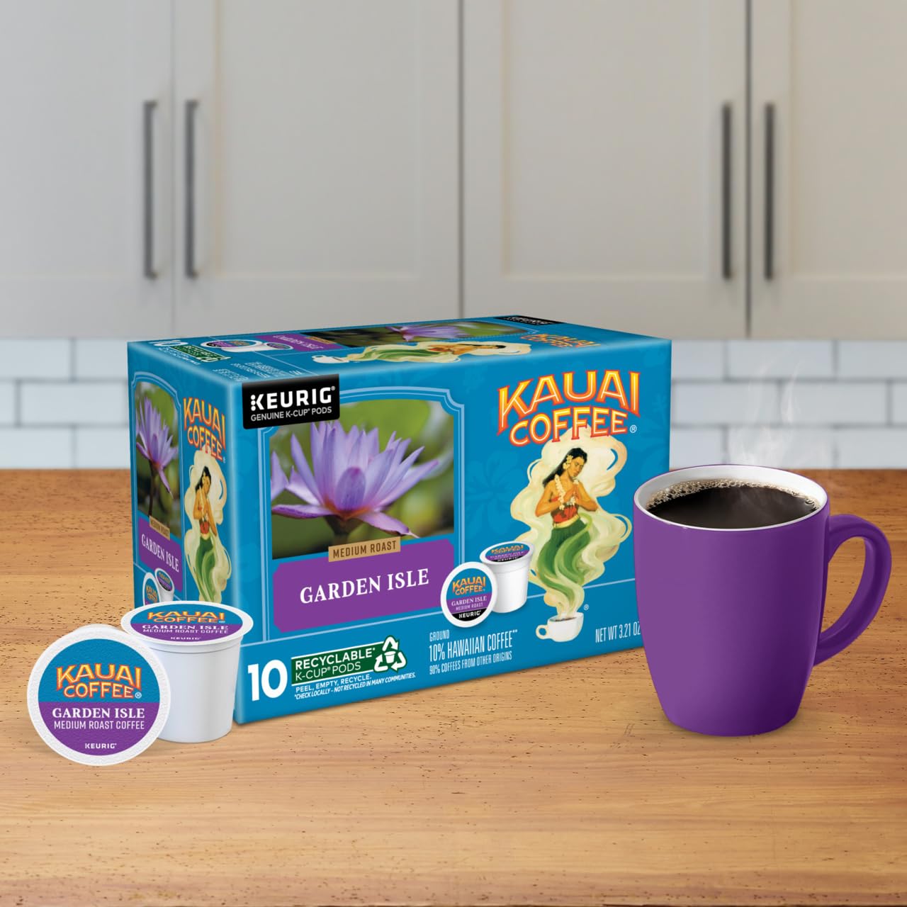 Amazon.com: Kauai Coffee Garden Isle Medium Roast - Compatible