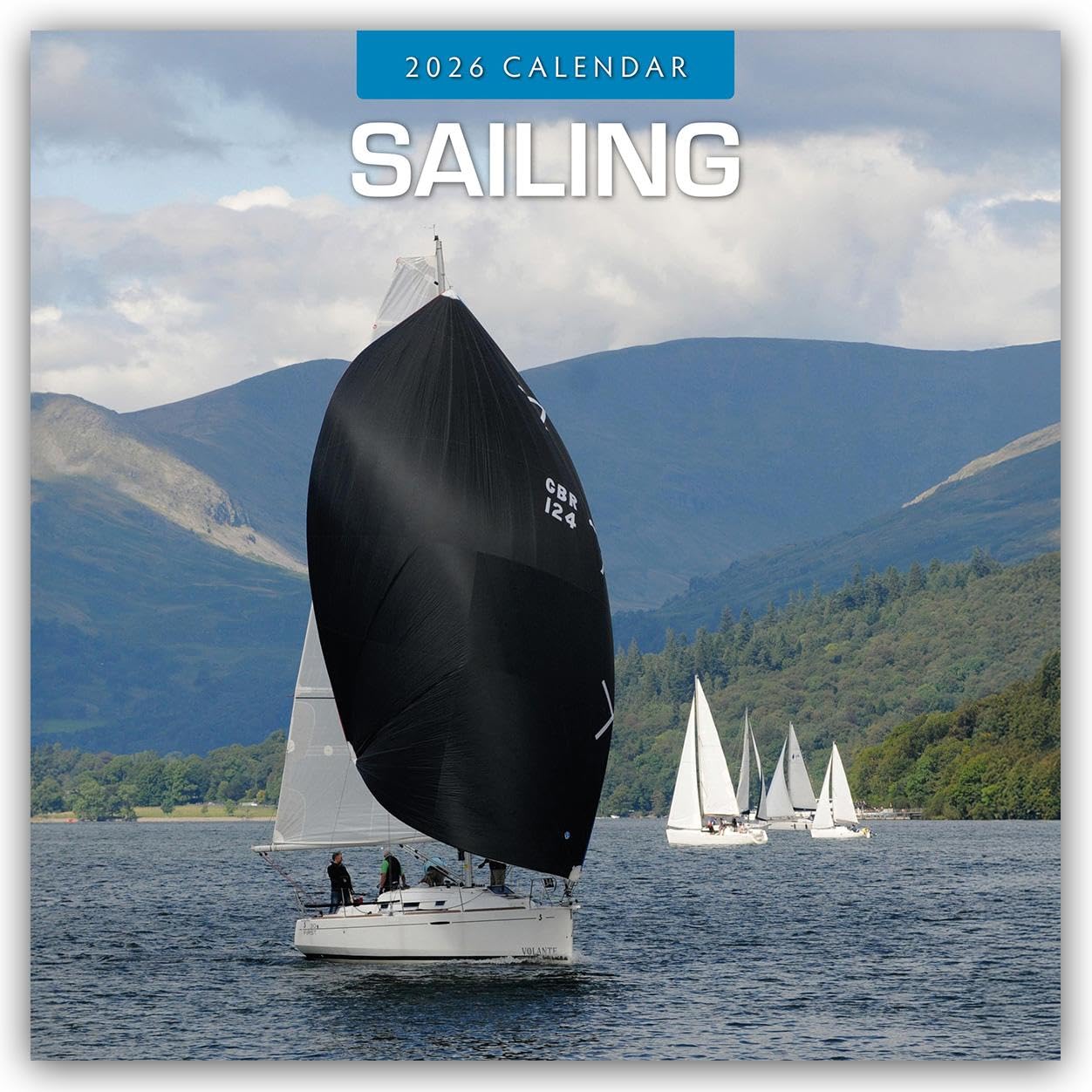 Sailing 2026 Square Wall Calendar
