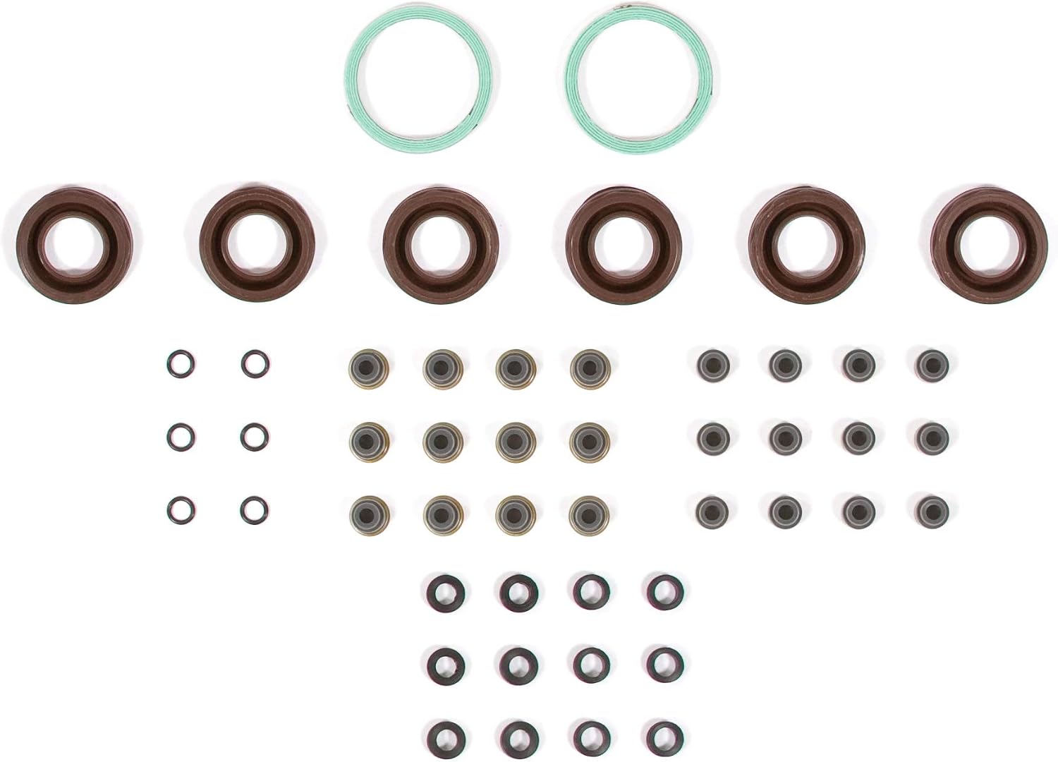 Evergreen HSHB2035 Head Gasket Set Head Bolts Fit 93-97 Toyota Landcruiser Lexus LX450 4.5 1FZFE