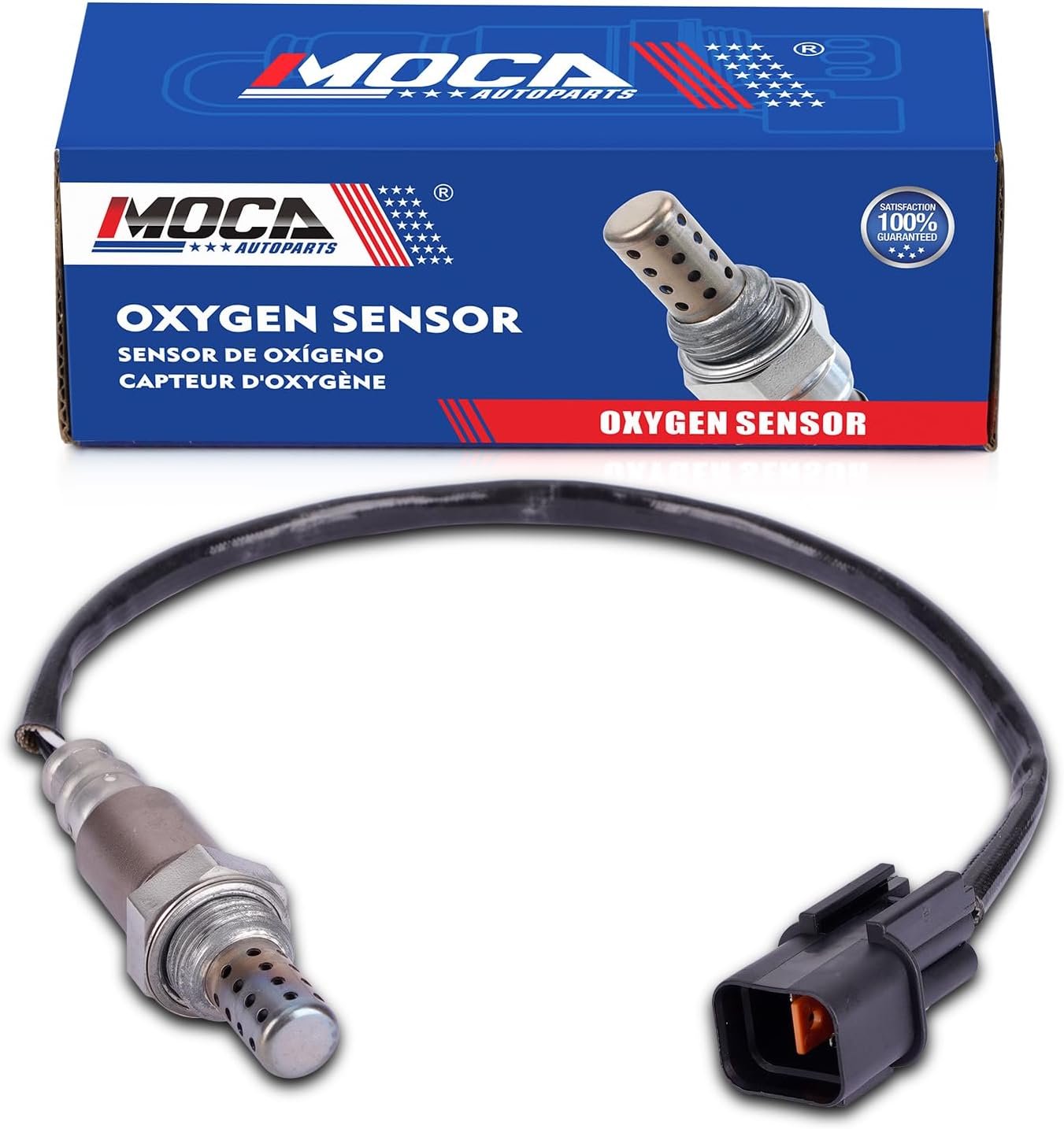 MOCA 234-4739 Upstream Oxygen Sensor Fit 2006-2012 for Mitsubishi Eclipse 3.8L, 2004-2011 Endeavor 3.8L, 2004-2009 Galant 3.8L, 2001-2005 for Chrysler Sebring 3.0L, 2001-2005 for Dodge Stratus 3.0L