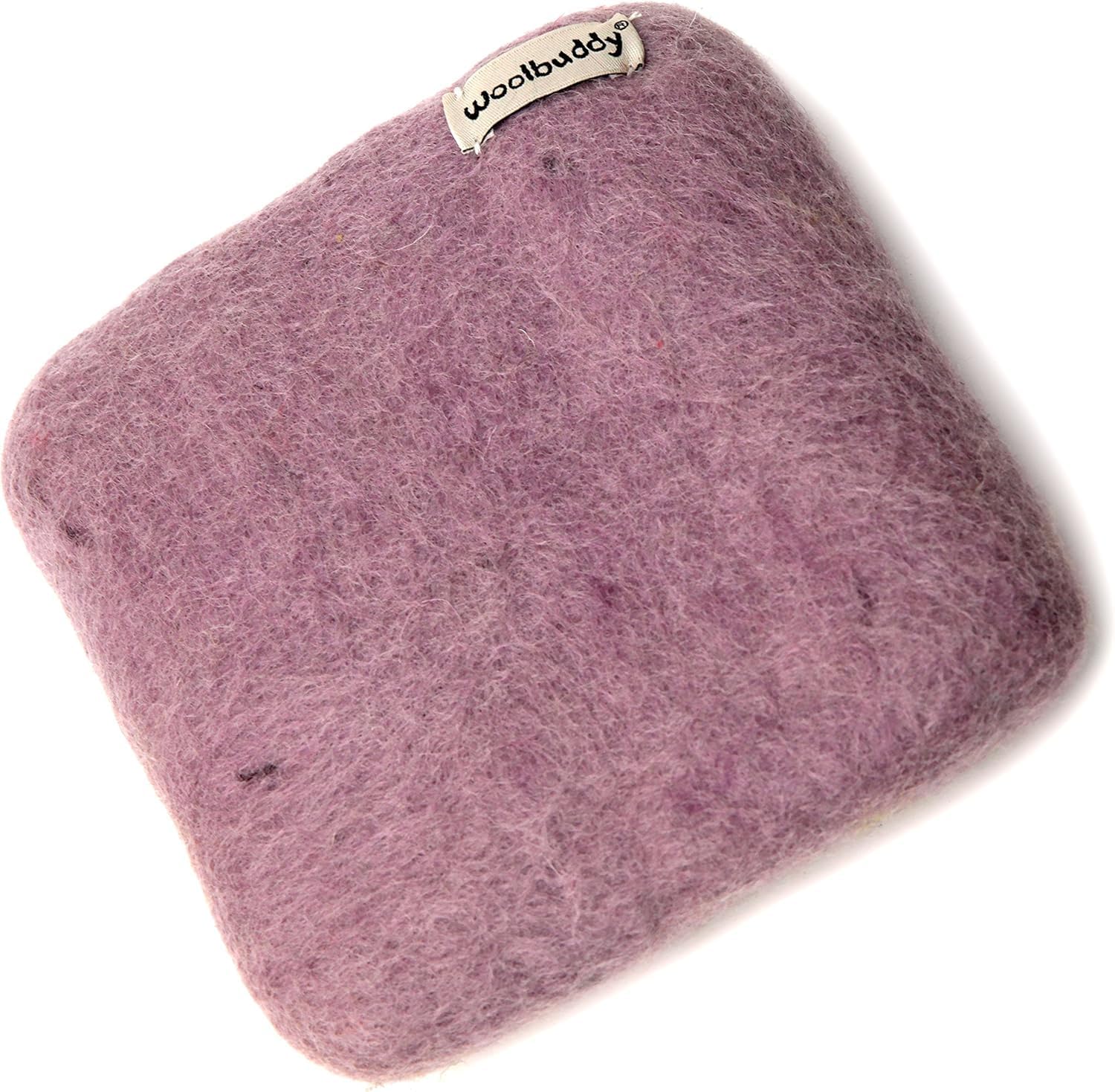 Needle Felting Wool Mat – 6x6x1.5 Inch Pad for Felting Projects – Durable, Eco-Friendly Alternative to Foam Felting Pads – Ideal for Felting Supplies & Tools (Lavender)