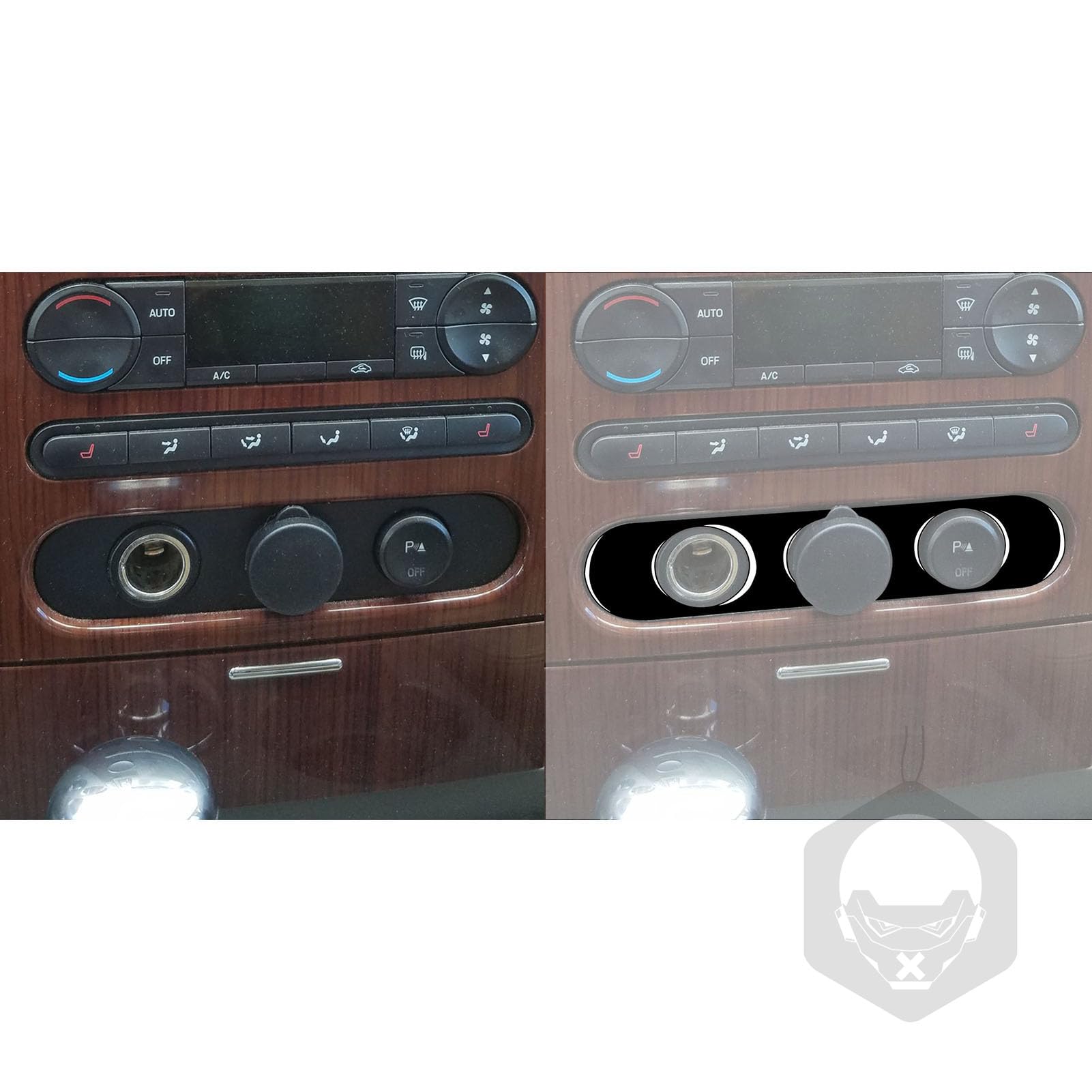 2004 f150 cigarette lighter panel Amazon.com: UOADA Car Center Console Cigarette Lighter Panel Piano Black  Sticker Cover Trim Compatible with Ford F150 2004 2005 2006 2007 2008  Interior Accessories Style B (Sticker) : Automotive