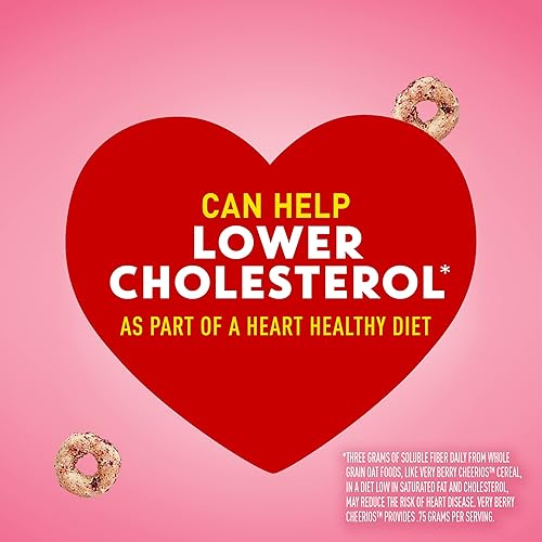 Miniatura 3 de Very Berry Cheerios cereales de desayuno con avena sin gluten 186 onzas