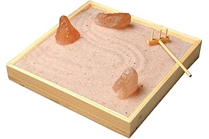 Himalayan Salt Zen Garden: Tranquility & Serenity at Your Fingertips
