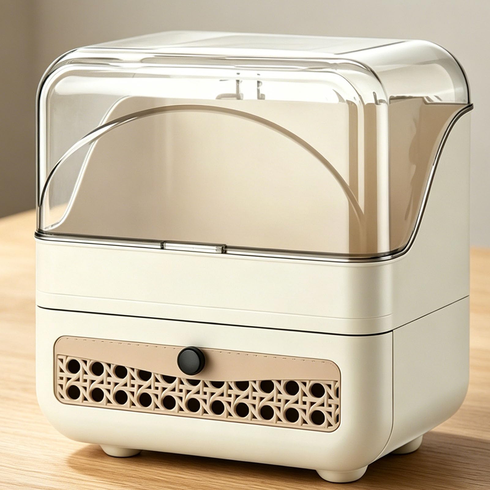 Porta Trucchi con Cassetto, Design a Grande capacità (2 Tire)