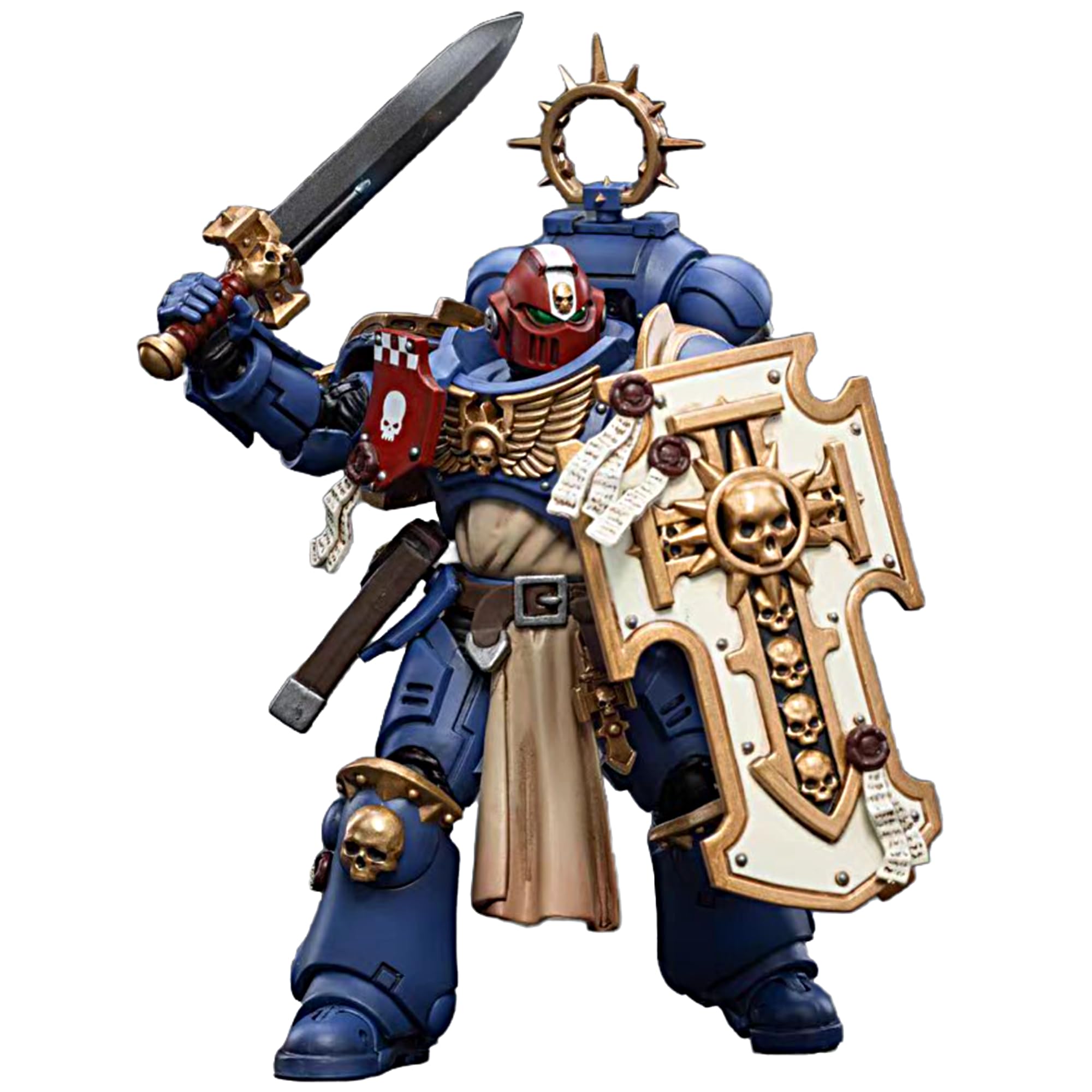 JOYTOY Warhammer 40K 1/18 Action Figure Ultramarines Bladeguard Veterano Fratello Sergente Proximo Modello da collezione