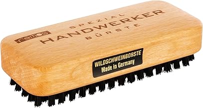 REMOS Handbürste"Handwerker" aus heimischem Buchenholz mit Wildschweinborsten