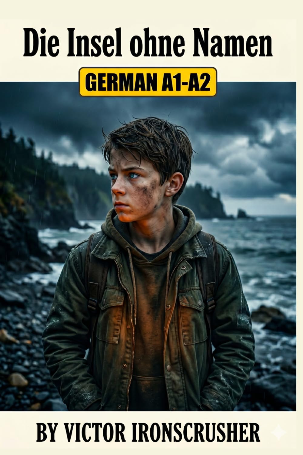 Die Insel ohne Namen: A German Graded Reader for Beginners (Level A1-A2): An Immersive Mystery and Adventure Story for Language Learners