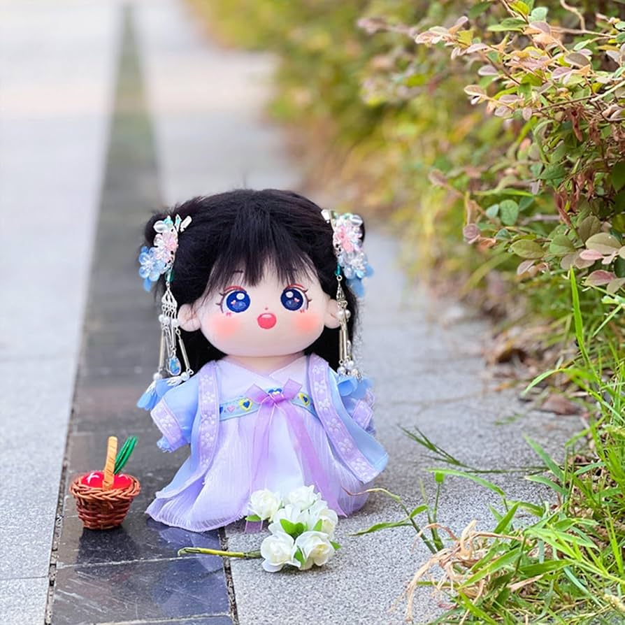 Amazon.com: CALEMBOU 20cm Plush Doll Clothes Set, Cute