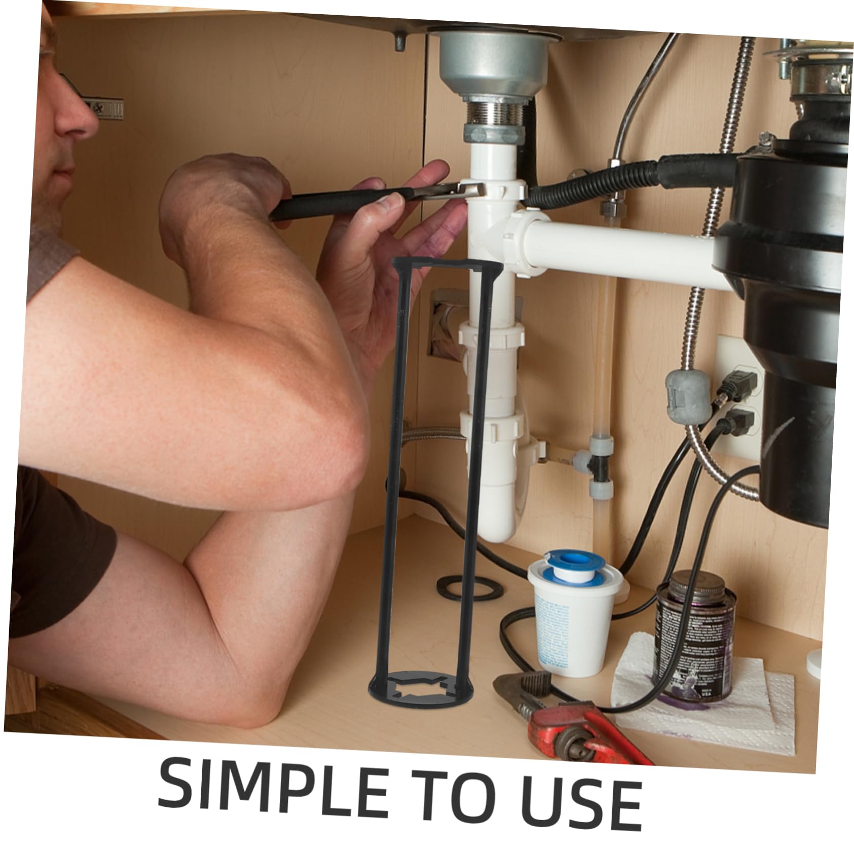 jojofuny 5stücke Multifunktionaler Wasserhahninstallationsschlüssel Verstellbarer Spülen Und Armaturenschlüssel Für Einfache Montage Wartung Und Reparatur Bad Und Küche