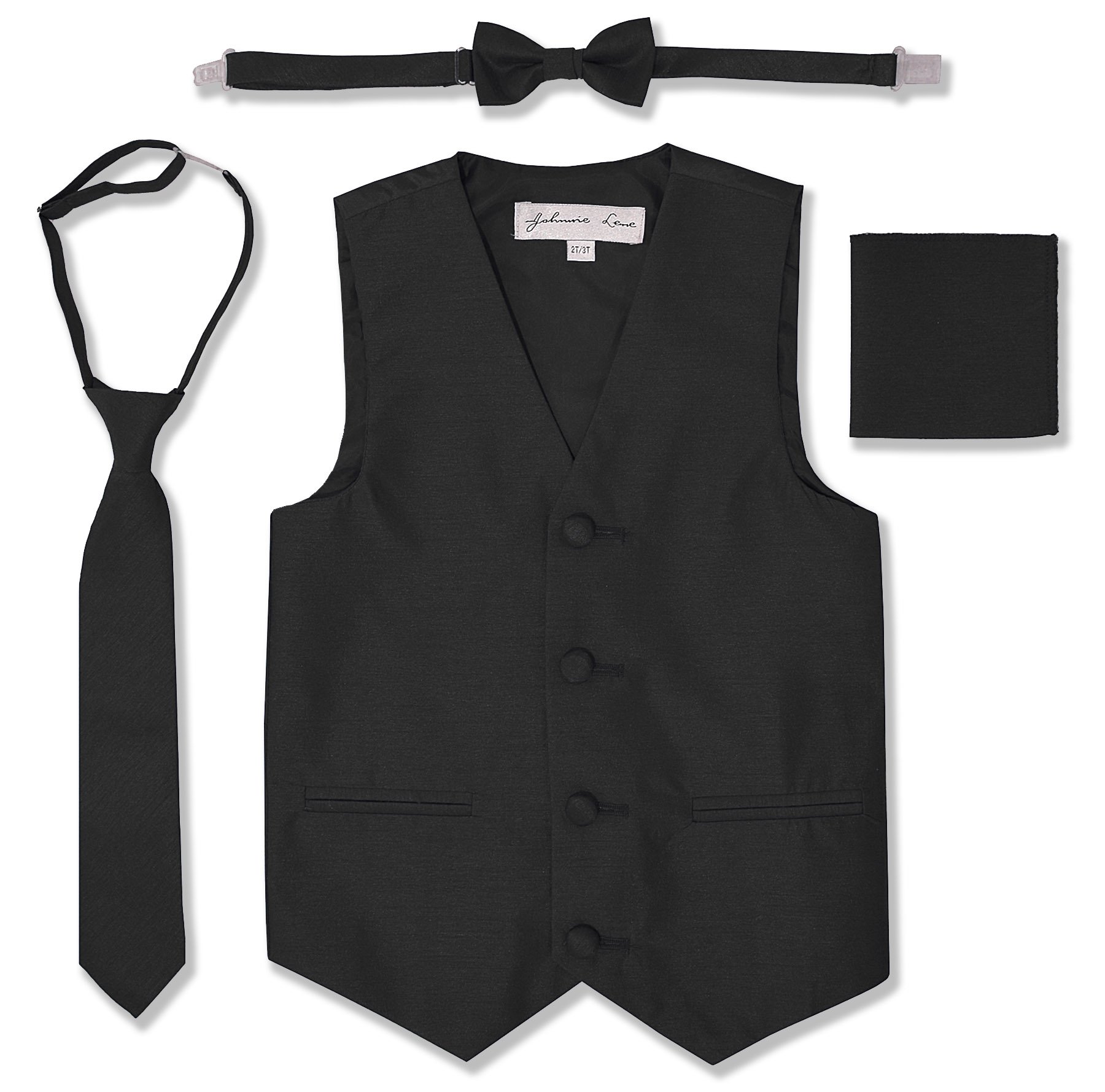 Johnnie LeneBoys Formal Dupioni Tuxedo Vest Set