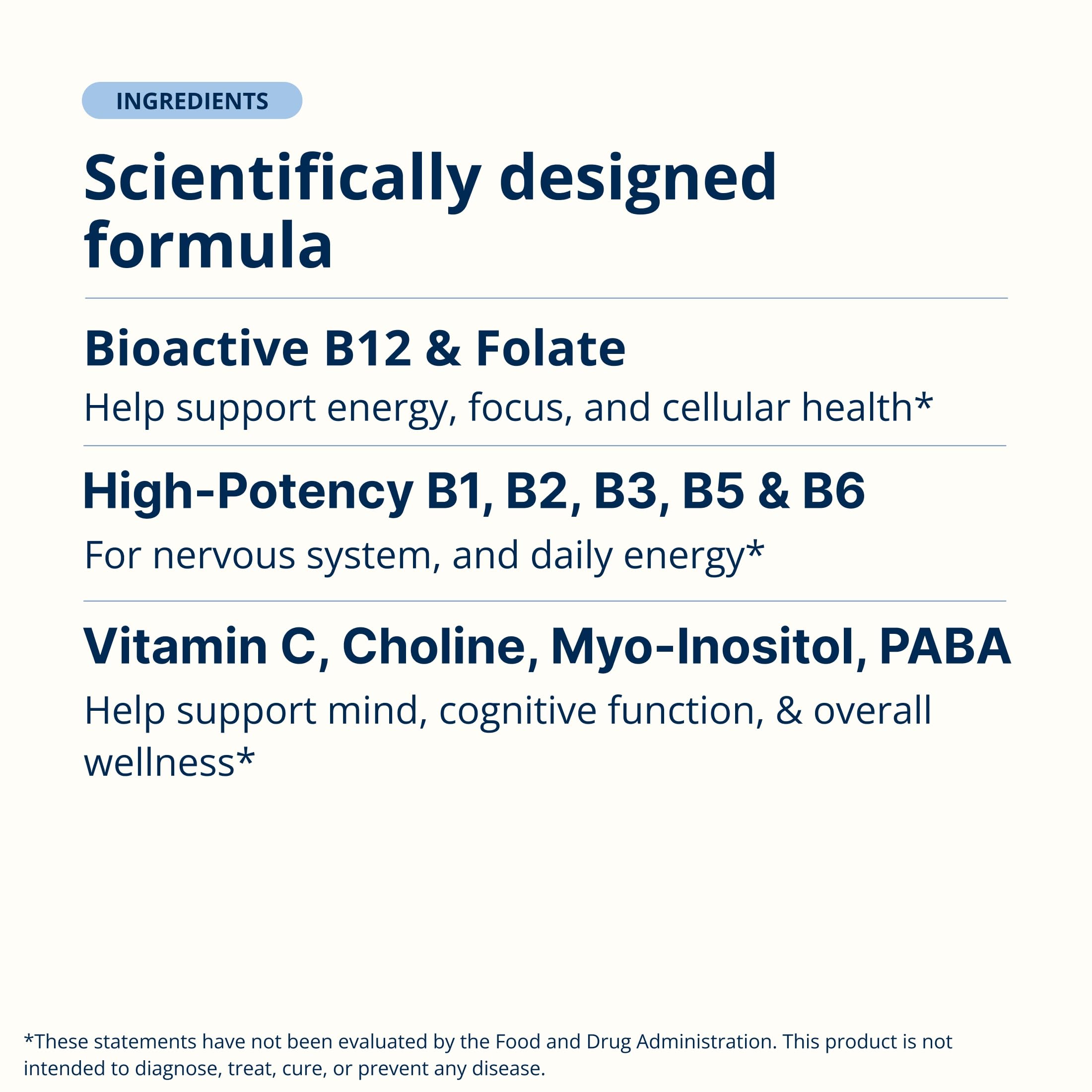 Metagenics Vitamin B-Complex Active B6 & B12 with Folate, 180 Tablets — Amazon image 4
