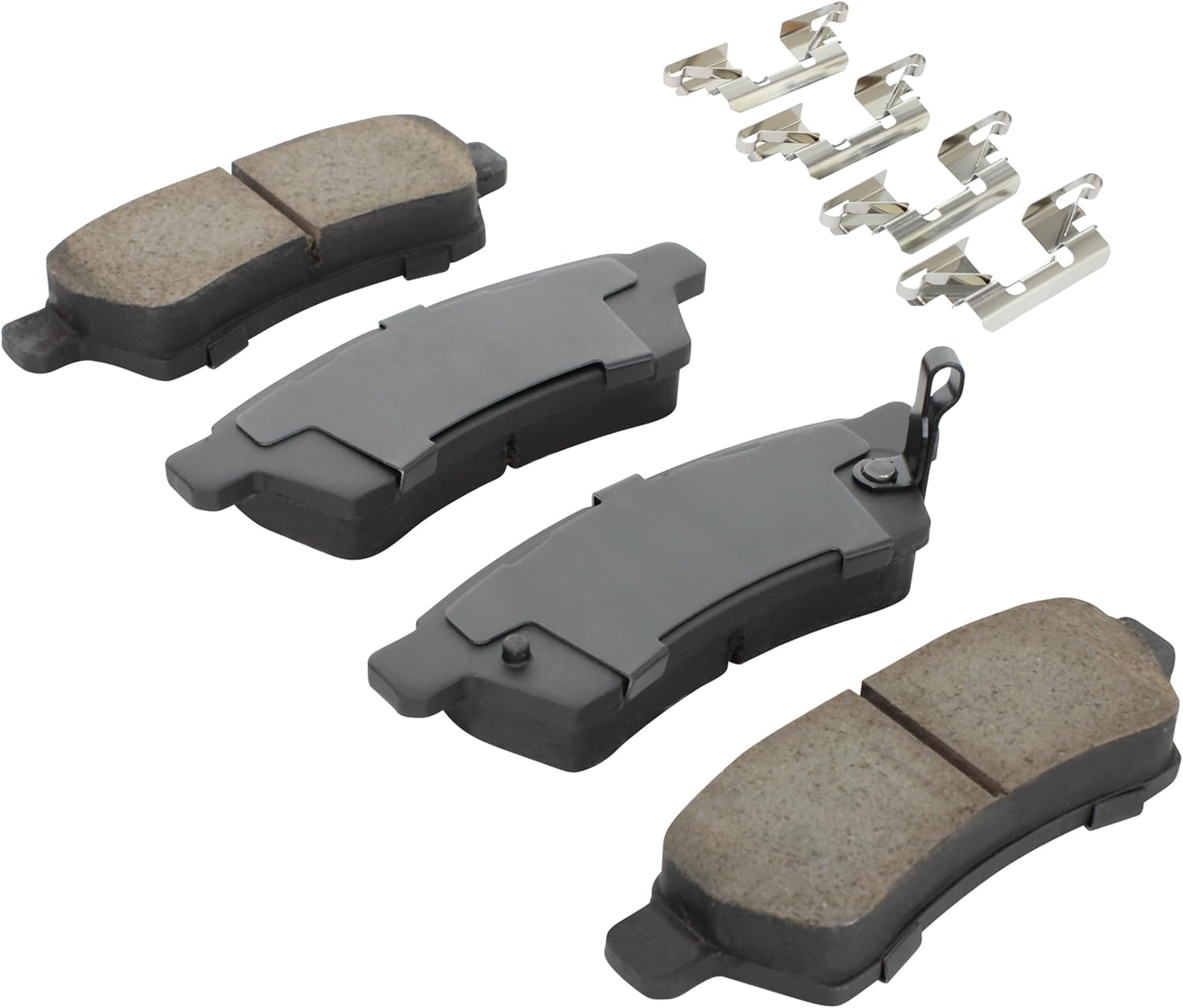 QUALITY-BUILT Rear Semi-Metallic Brake Pads, Premium 1001-1100M, Compatible with 2005-2020 Nissan/Suzuki (Equator,Frontier,Xterra)