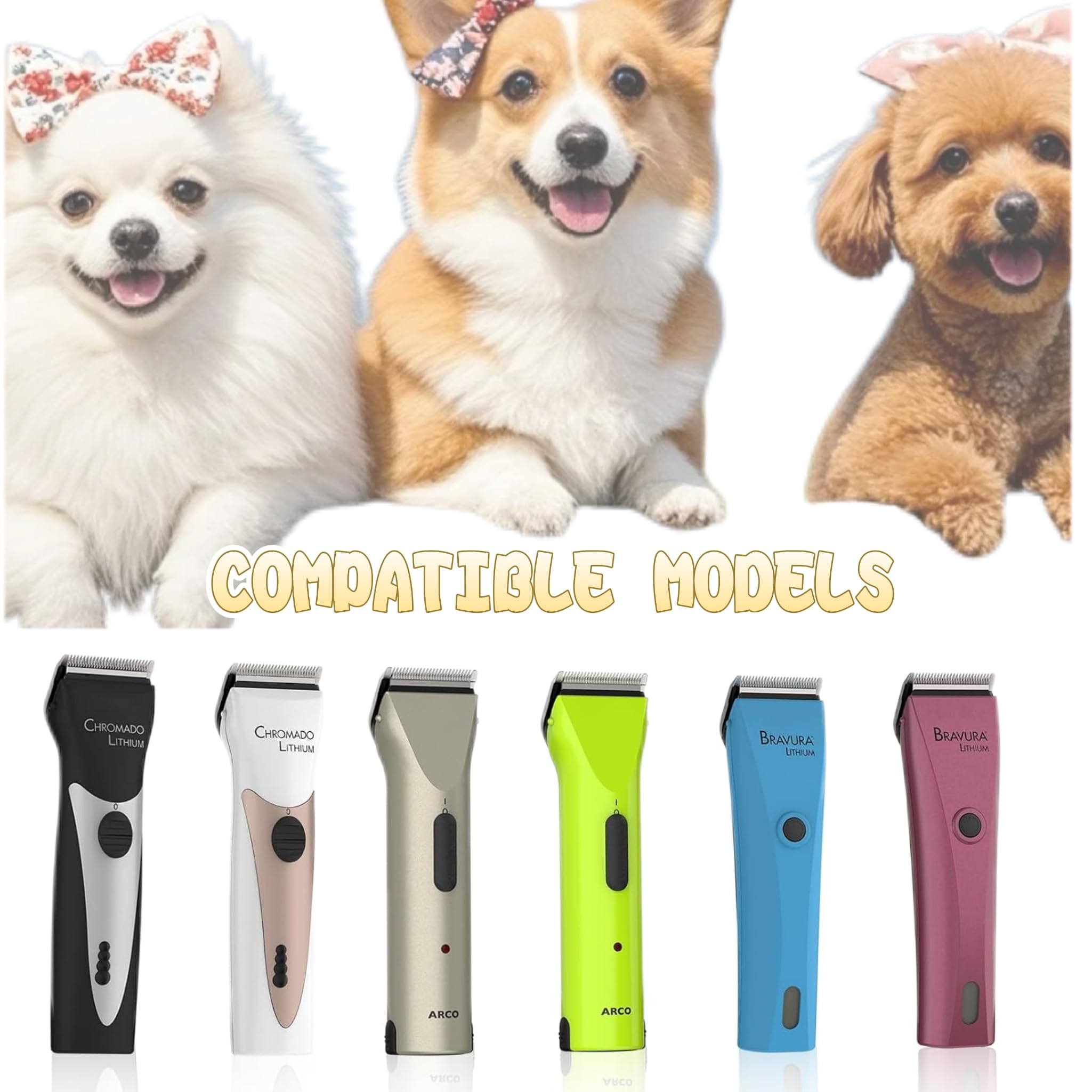 Amazon.co.jp: 調節可能な5イン1交換用ブレード WAHL Bravura クロマド
