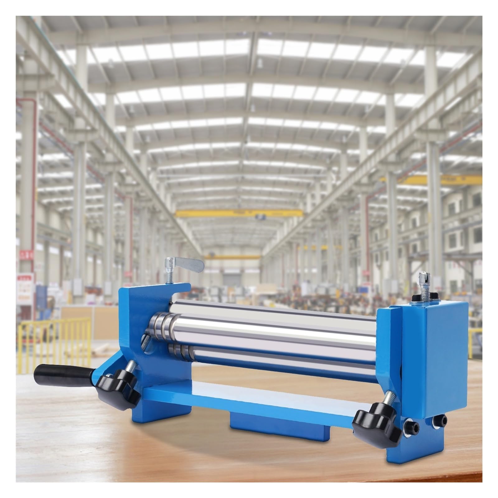 Ręczna Walcarka Do Blach Metalowych, Regulowane Gięcie, Konstrukcja Z Korbą Ręczną Stalowych/aluminiowych/miedzianych Efektywne GięCie, Precyzyjna Praca